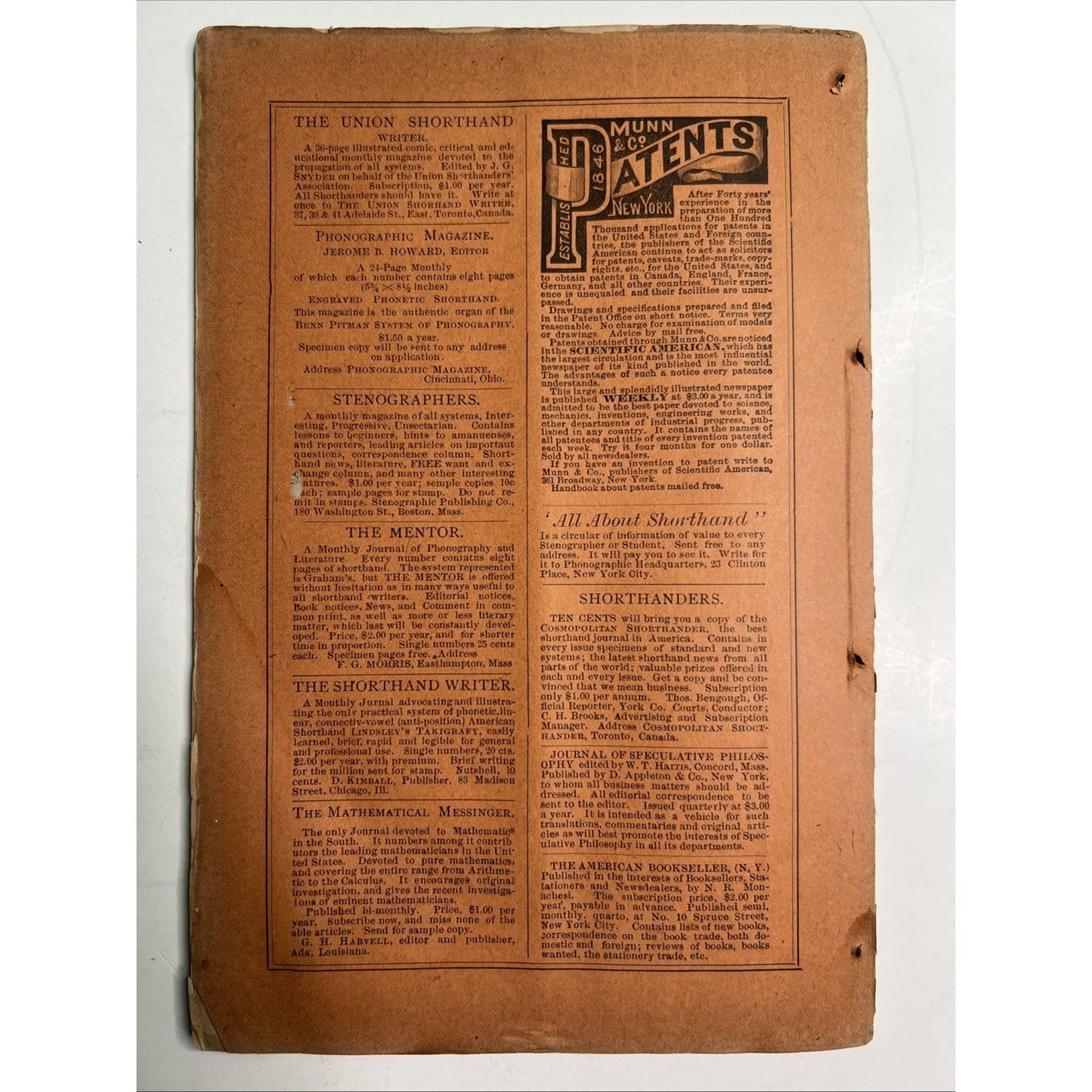 Lot Of 6 The Bizarre: Notes And Queries Magazine Vol. 5 Jan-July 1888 - OCCULT