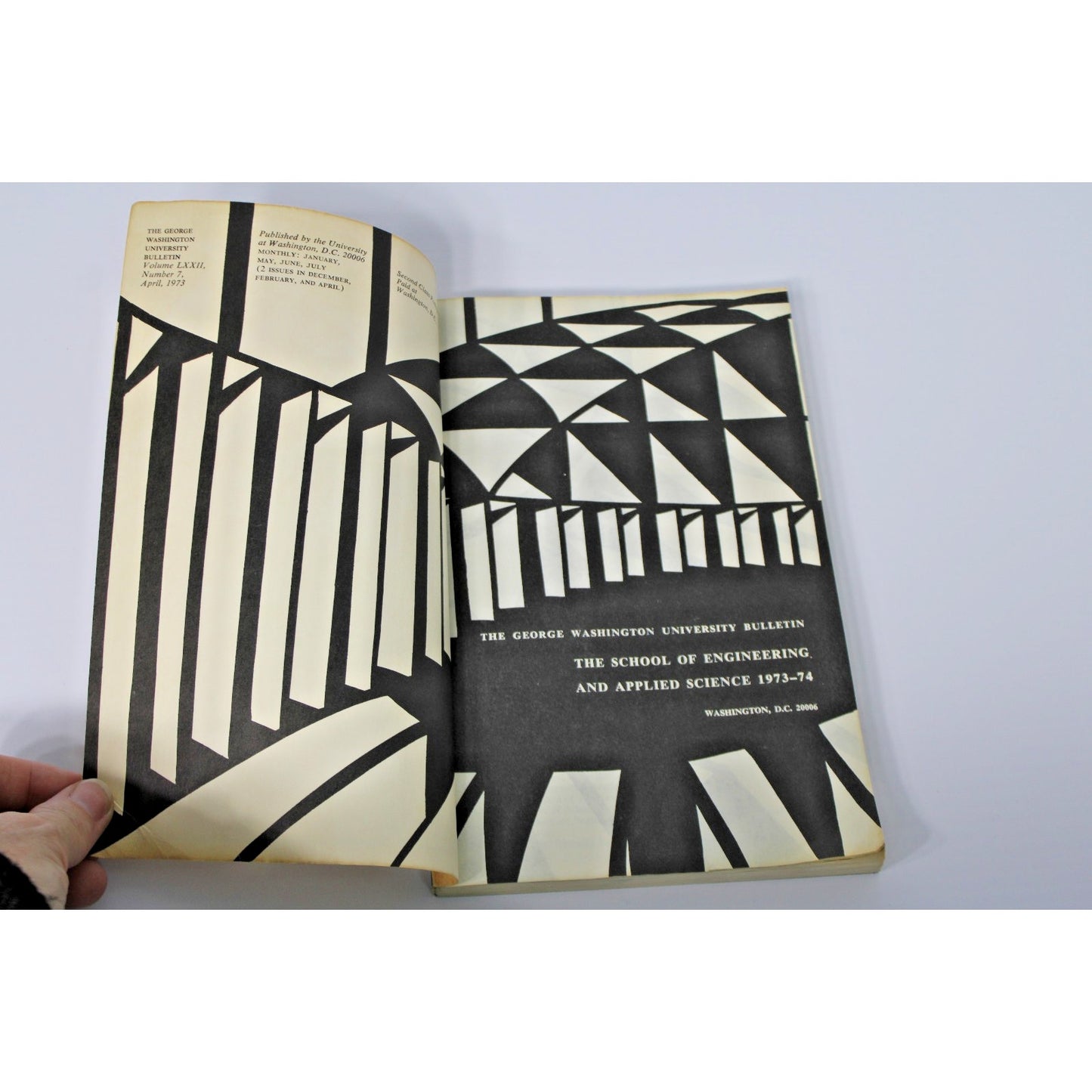 George Washington University Bulletin 1973-1974 Catalog Engineering & Science