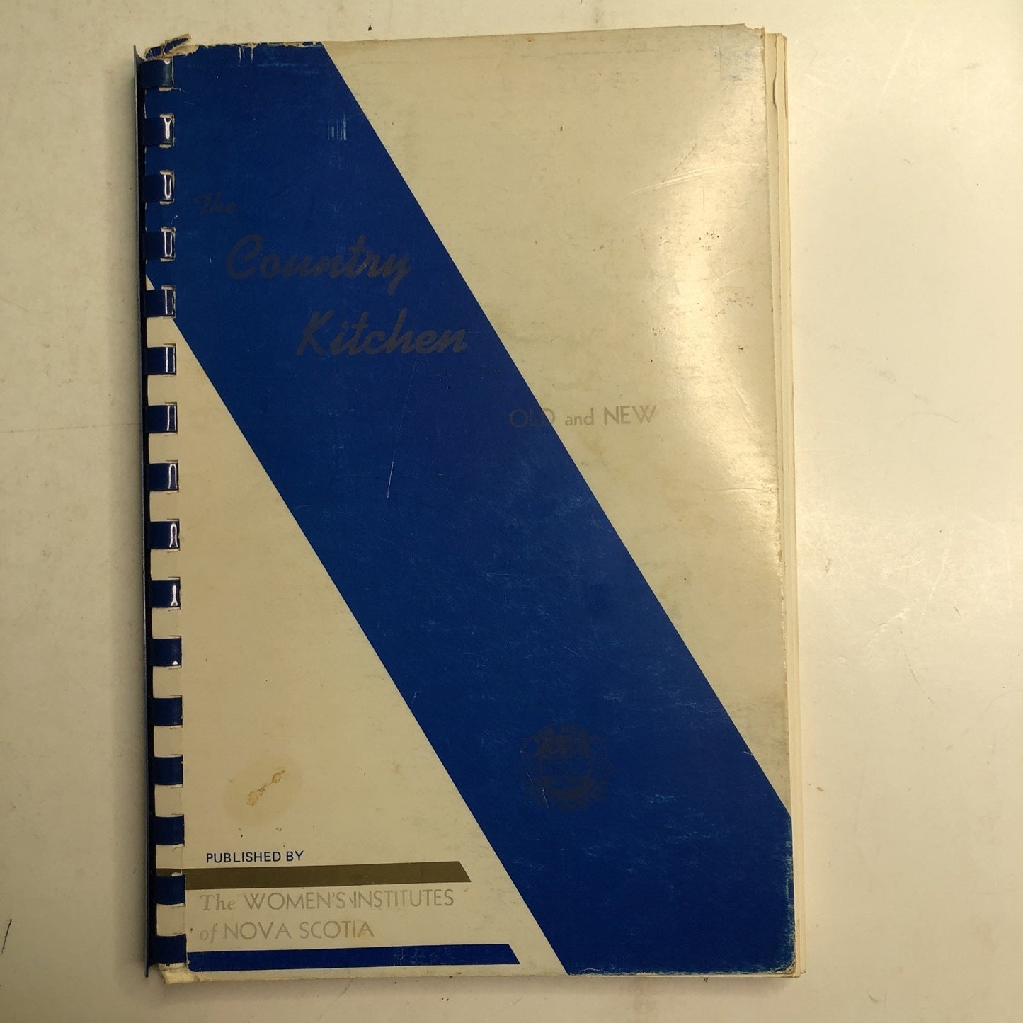 Women's Institutes of Nova Scotia 1963 History Cookbook 1980 Reprint Illustrated