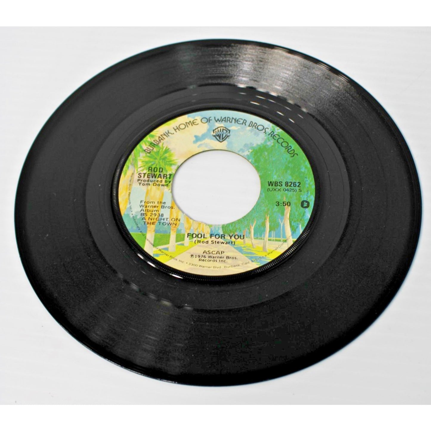 Rod Stewart- Two 7" 45 RPMs- Tonight's the Night, Best Days of My Life, More!