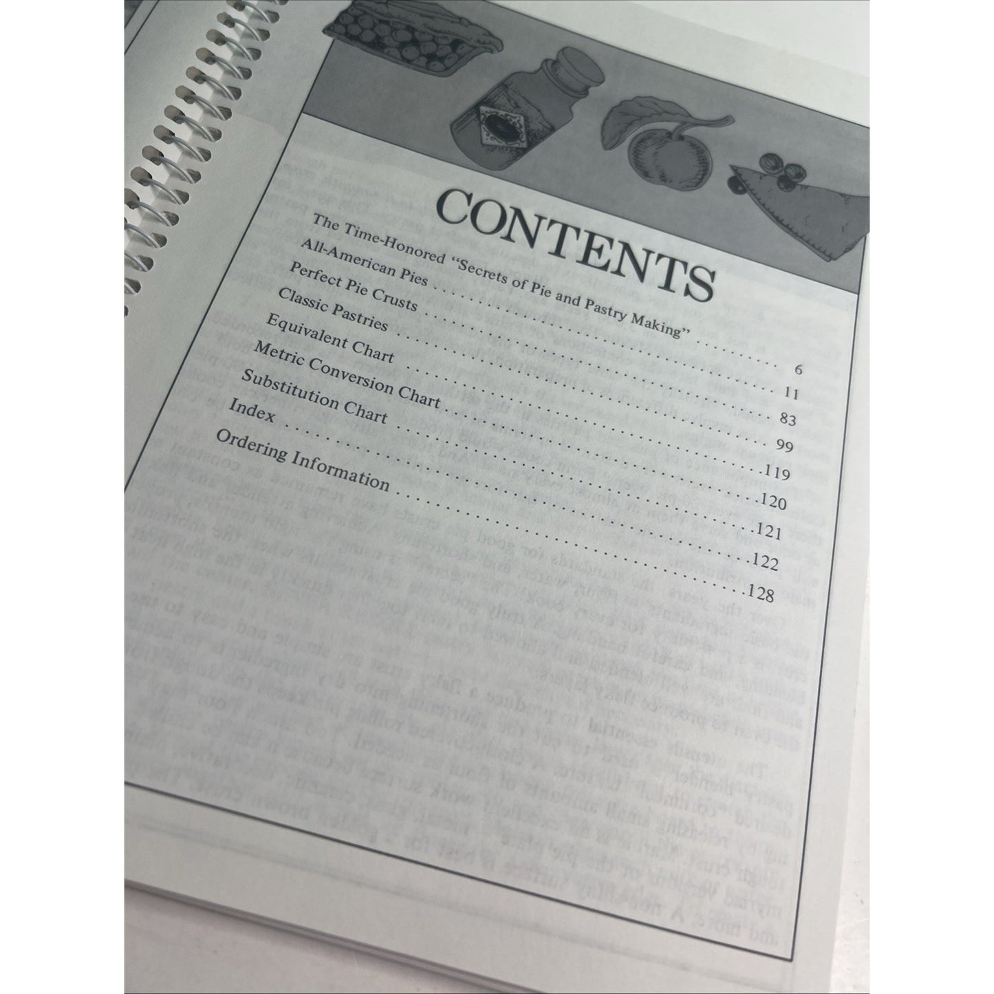 VTG 1984 The Pies & Pastries Cookbook Favorite Recipes Home Economics Teachers