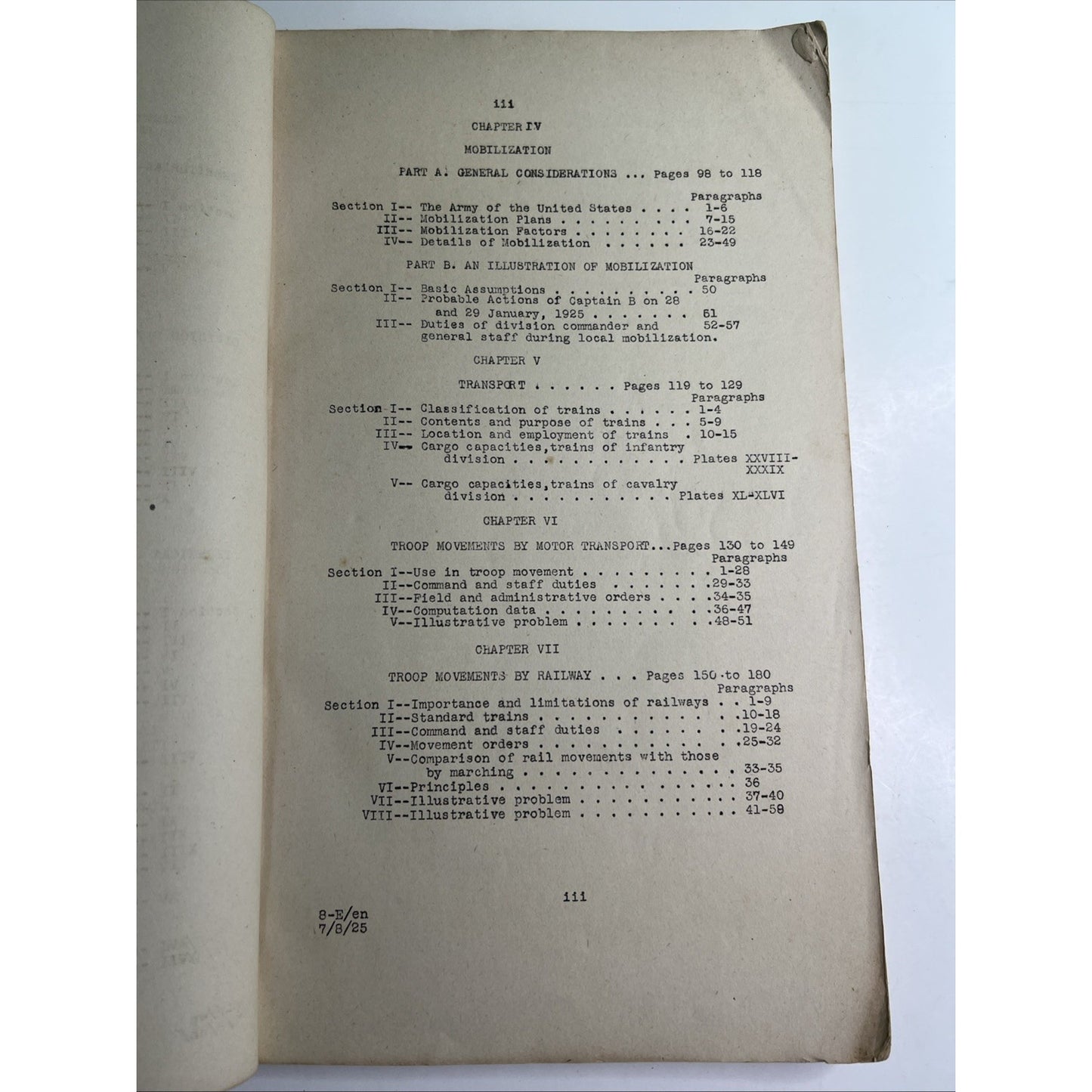 Command, Staff & Logistics Vol 2 Fort Leavenworth Kansas 1925 General Service