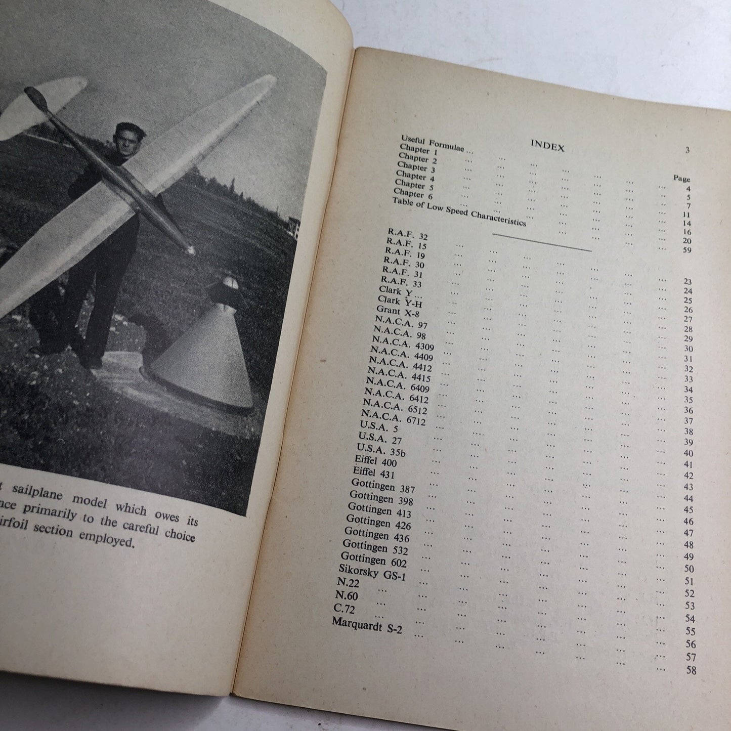 Airfoil Sections For The Aeromodeller by R. H. Warring 1942