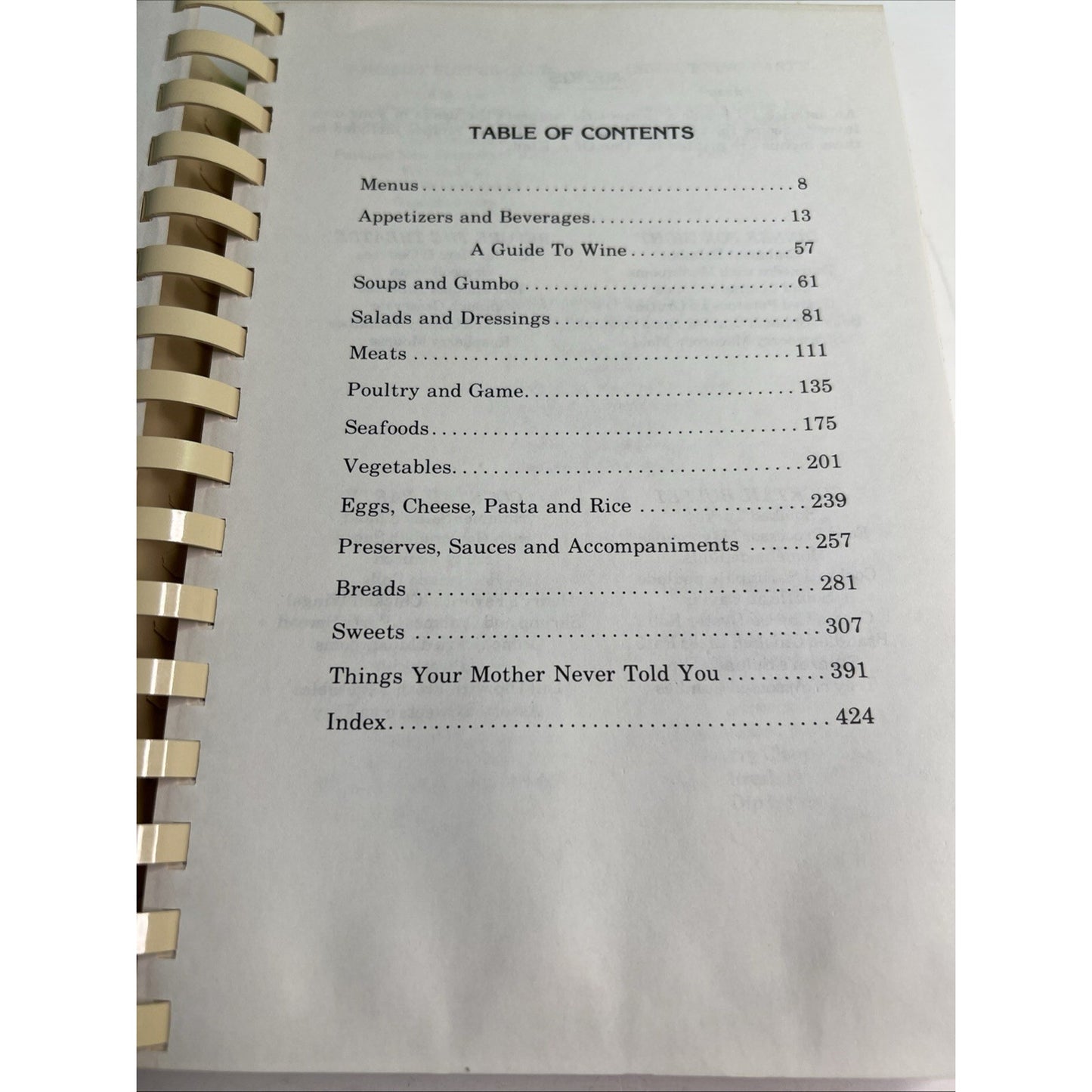 1981 Junior League Of Mobile Alabama One Of A Kind Cookbook Recipes