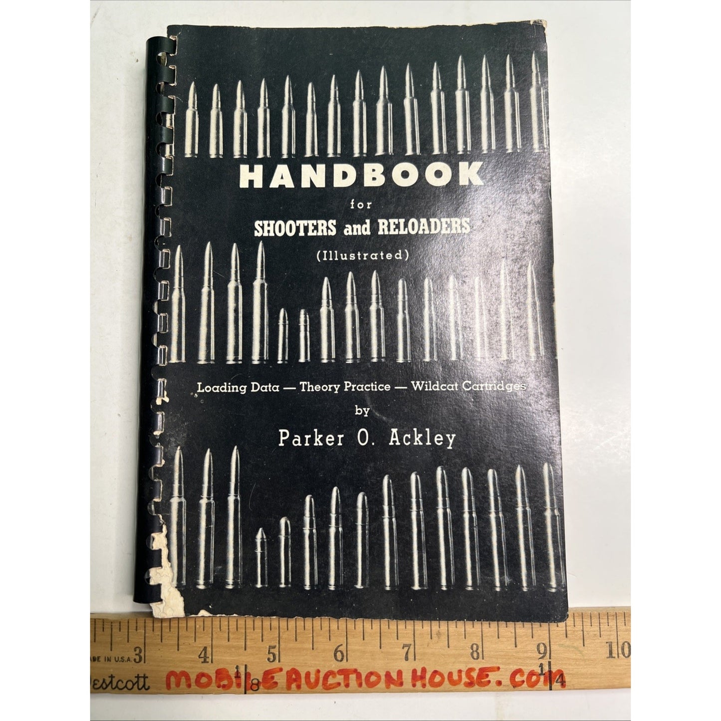 1959 Handbook for Shooters and Reloaders (Illustrated) WITH Supplement by Ackley