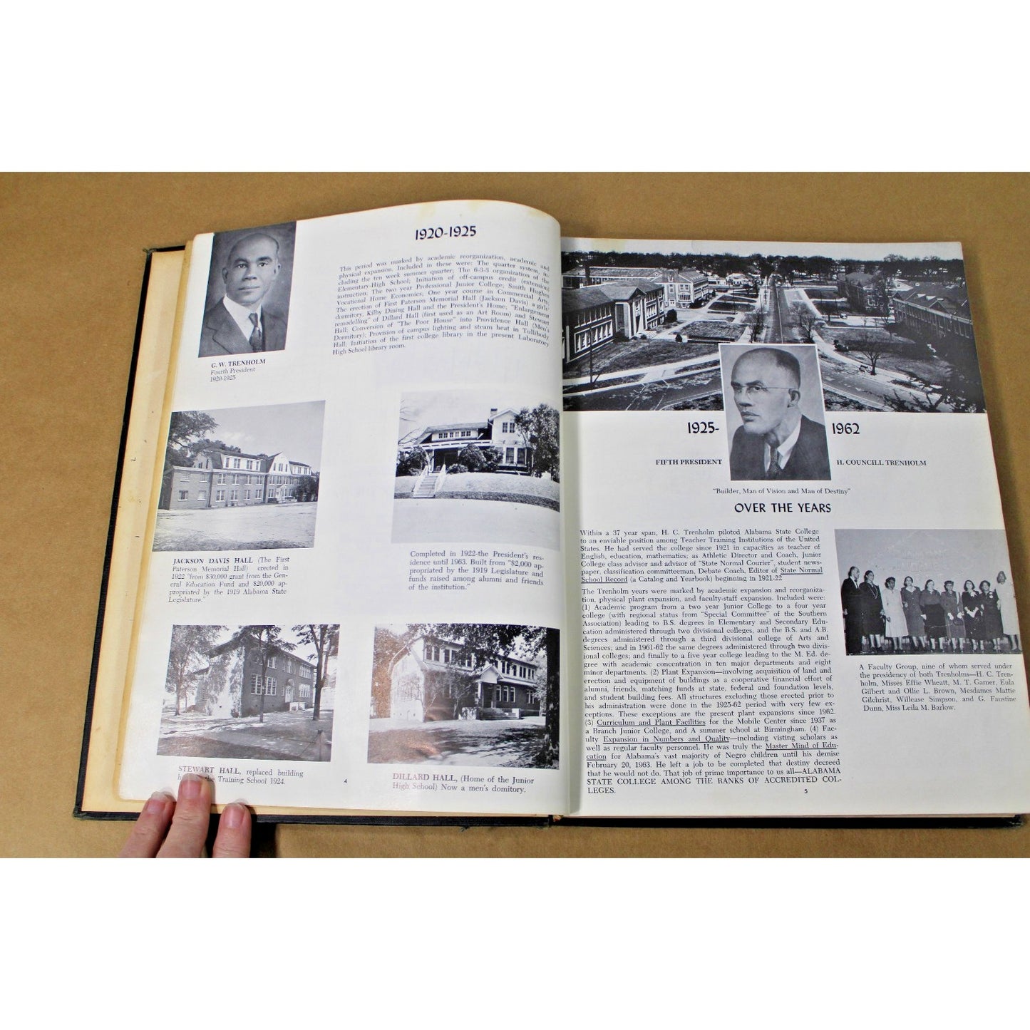 Vintage 1965 Alabama State University Yearbook The '65 Hornet HBCU Montgomery AL