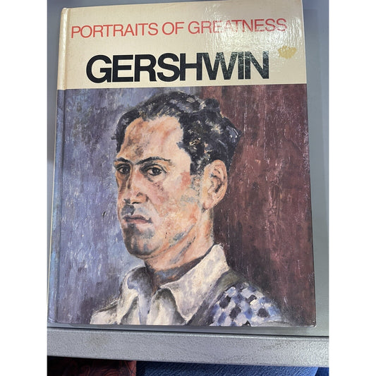 1987 GERSHWIN Portraits Of Greatness by Florence Stevenson DeSantis HC 1st Ed.