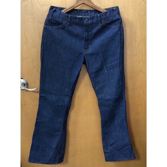 Vintage JC Penney Denim Jeans Size 16 Husky Boot Cut 30x36 Pants 27 Inch Inseam