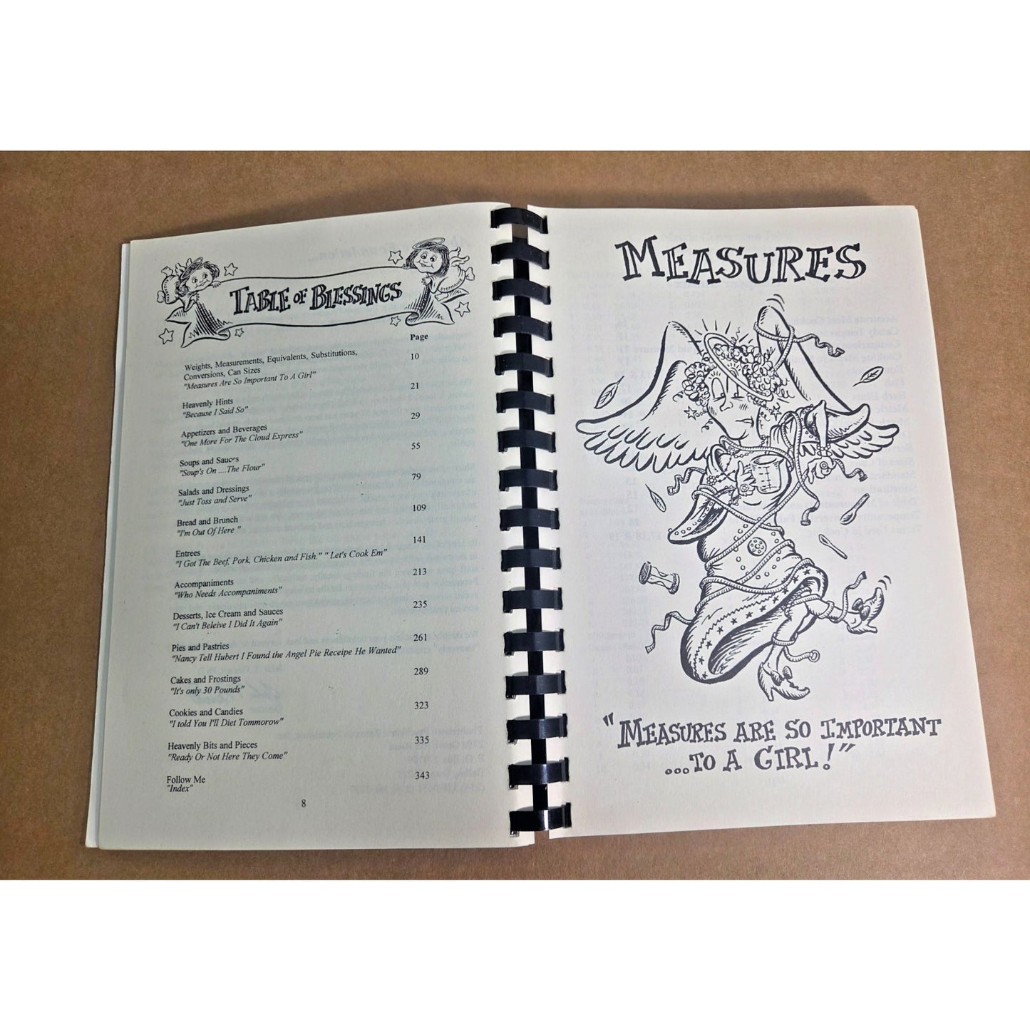 Signed Heavenly Temptations Cookbook 1995 Stephanie Ambrose May Dallas Texas TX