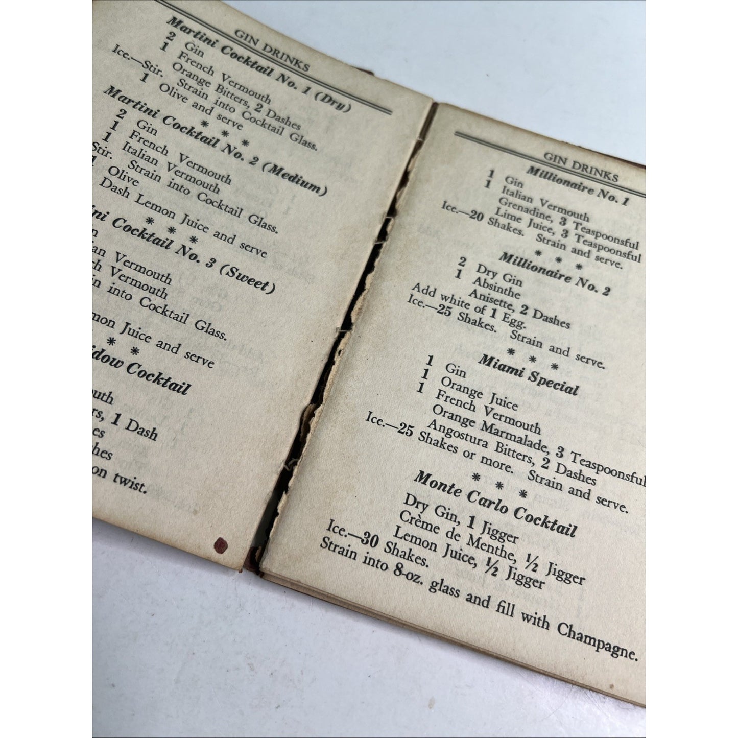 1st ED 1934 BURKE’S Complete Cocktail & Drinking Recipes Harman Burney Burke