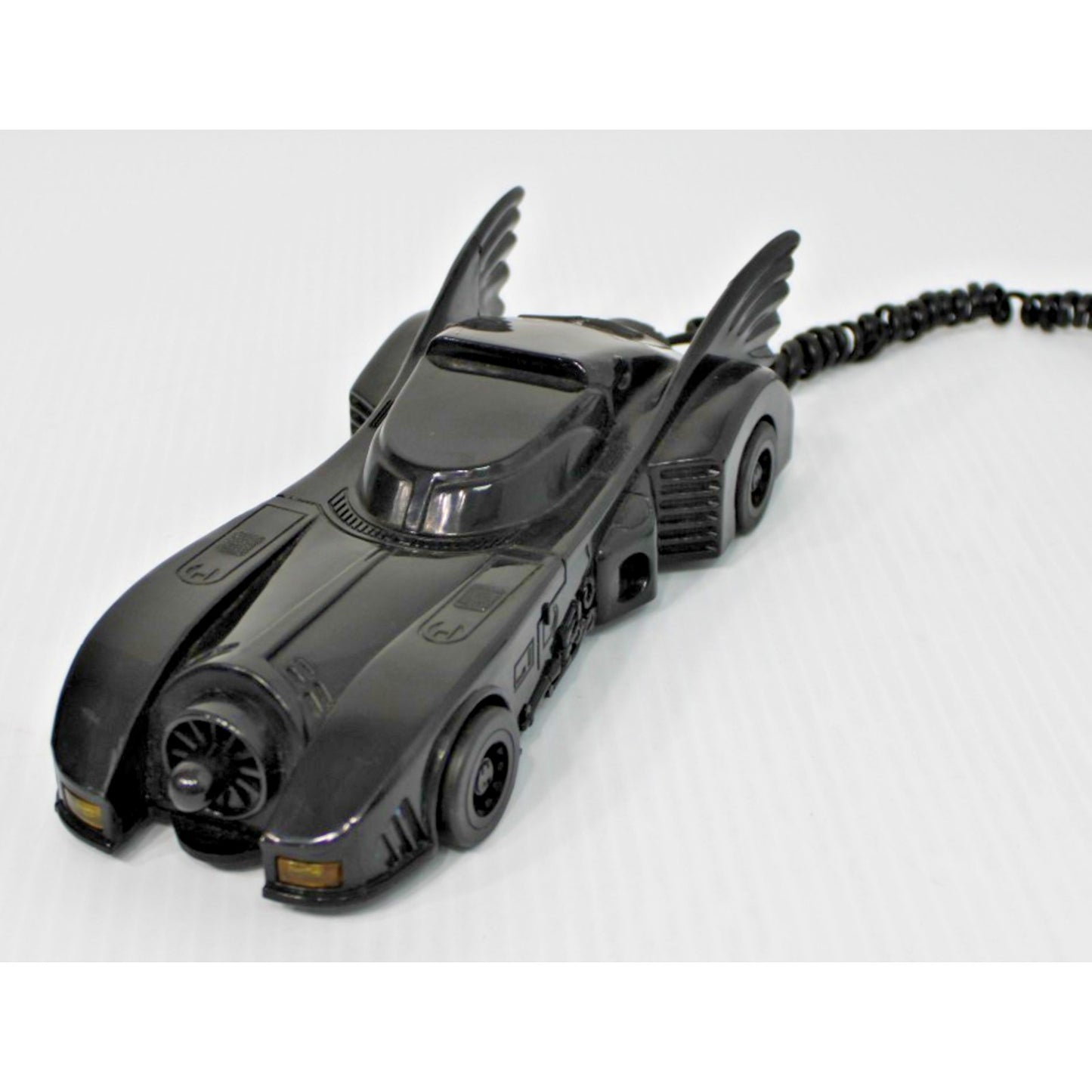 Vintage Batman Phone Batmobile DC Comics Columbia 1989 Landline Telephone 80s
