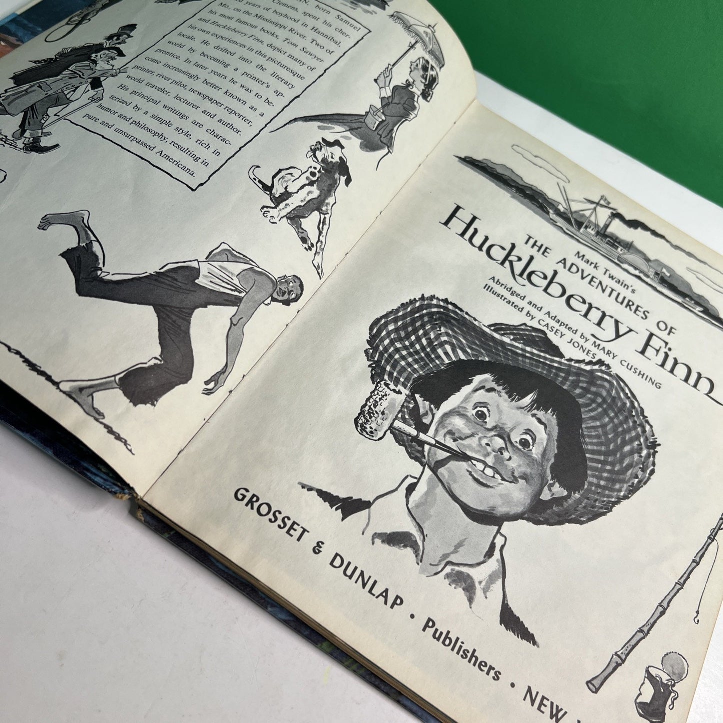 Mark Twain's The Adventures of Huckleberry Finn Adapted by Mary Cushing
