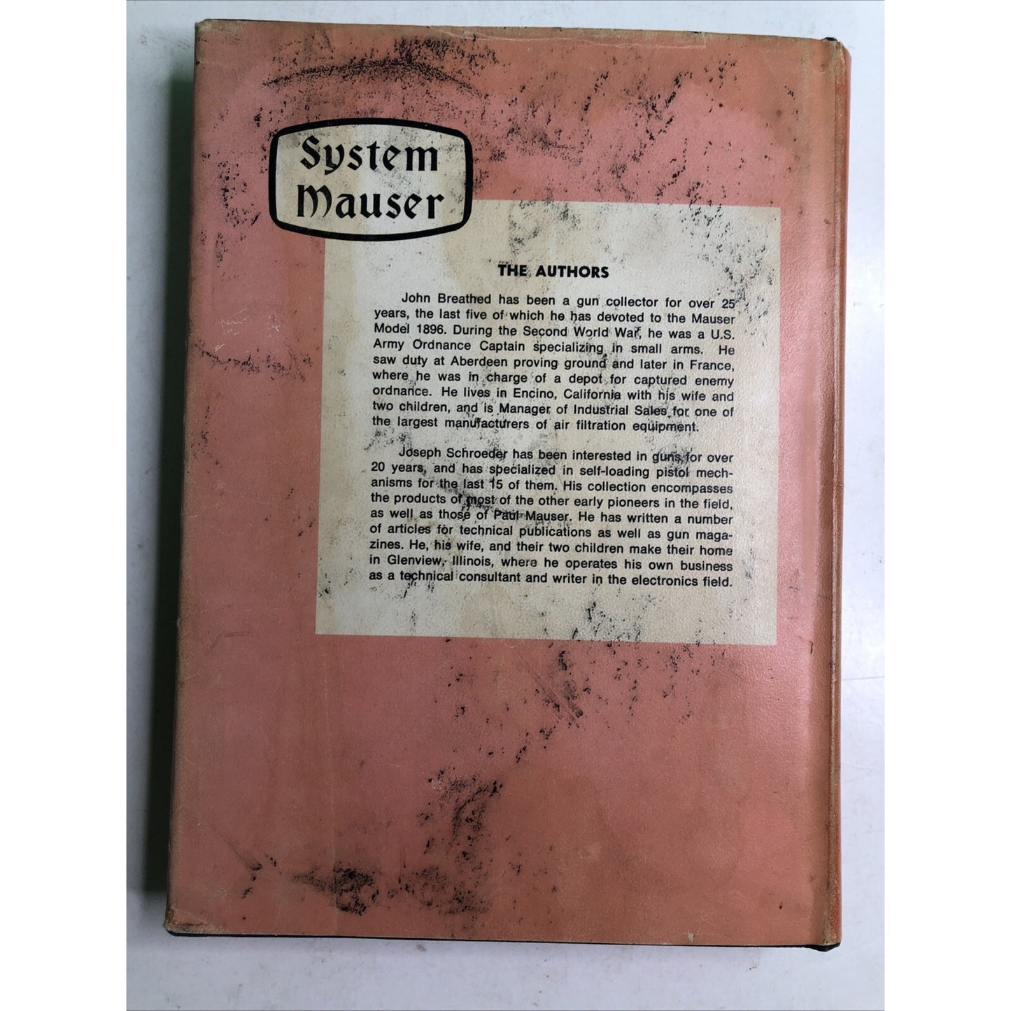 System Mauser Pictorial History Model 1896 Pistol By Breathed & Schroeder 1967