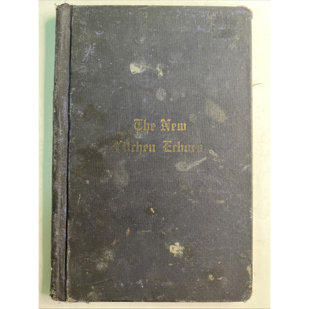 1906 Cookbook New Kitchen Echoes Ladies Aid Society Dayton Ohio HC Advertising