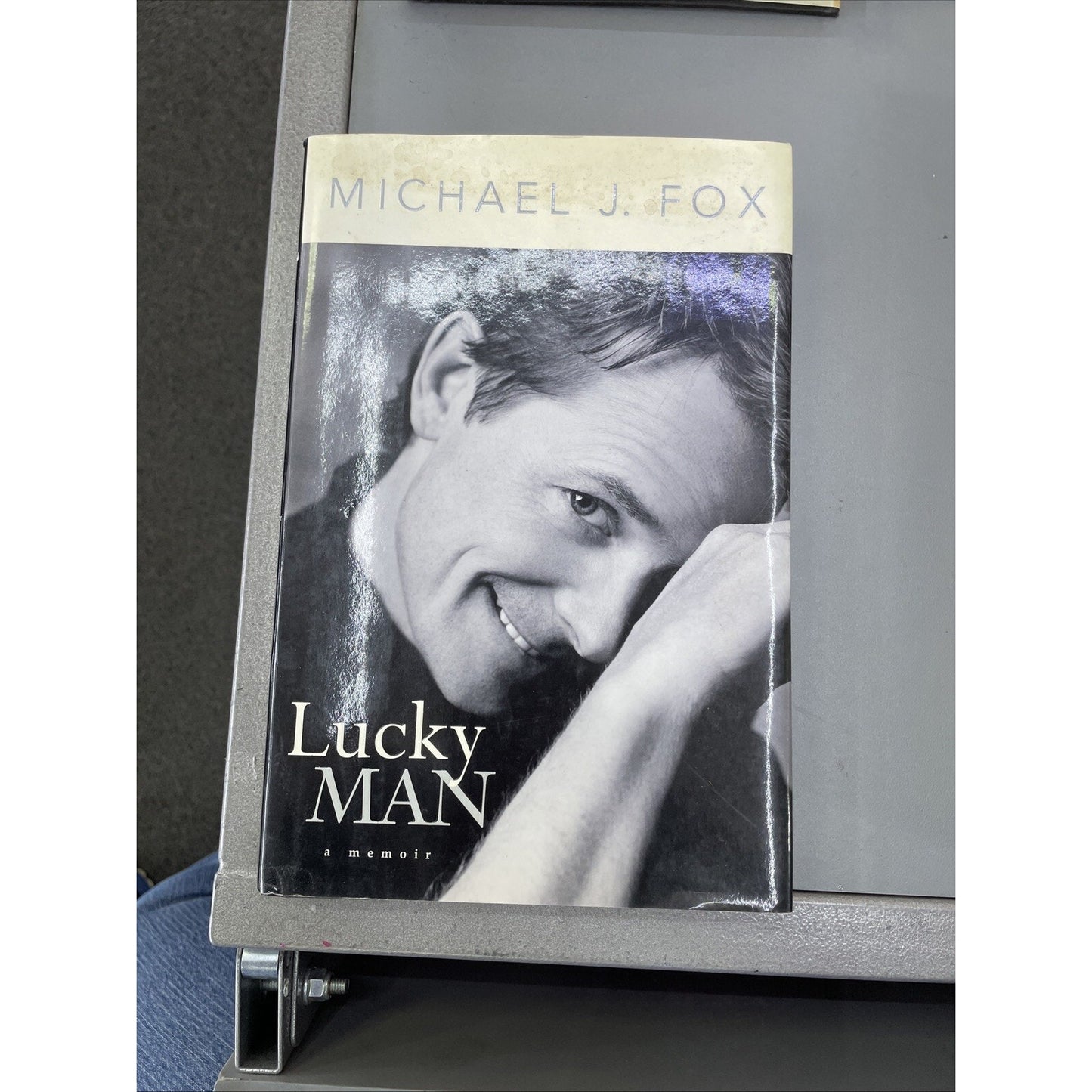Lucky Man A Memoir by Michael J. Fox, Hardcover Dust Jacket 2002 Illustrated