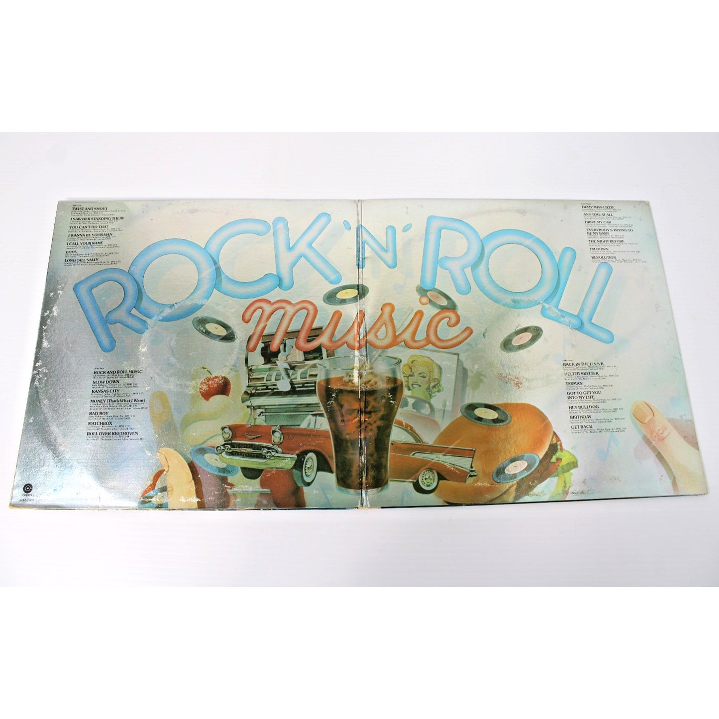 Beatles- Rock n Roll Music, 1976 Capitol 2xLP SKBO 11537- Very Good Plus (VG+)