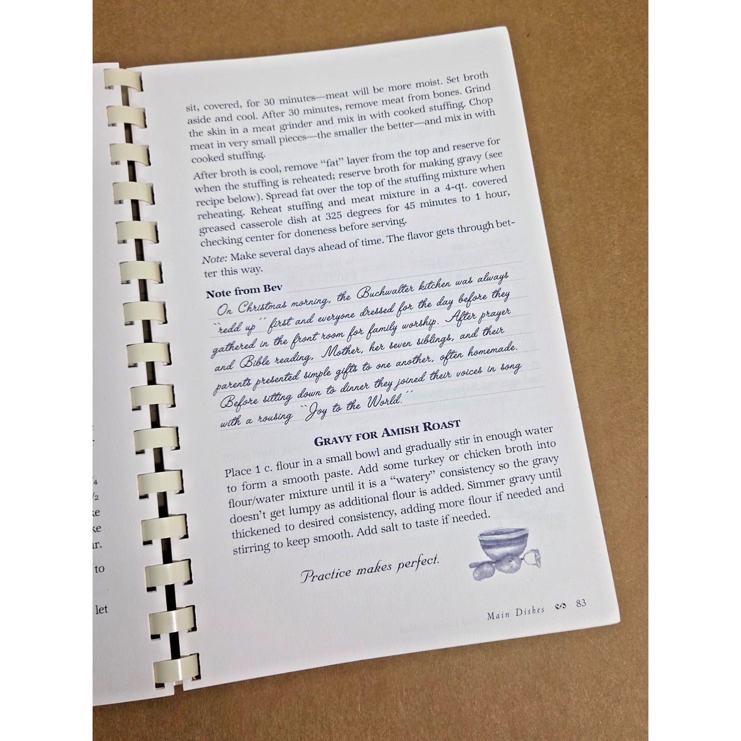 Vintage The Beverly Lewis Amish Heritage Cookbook - 200+ Recipes, Comb-Bound