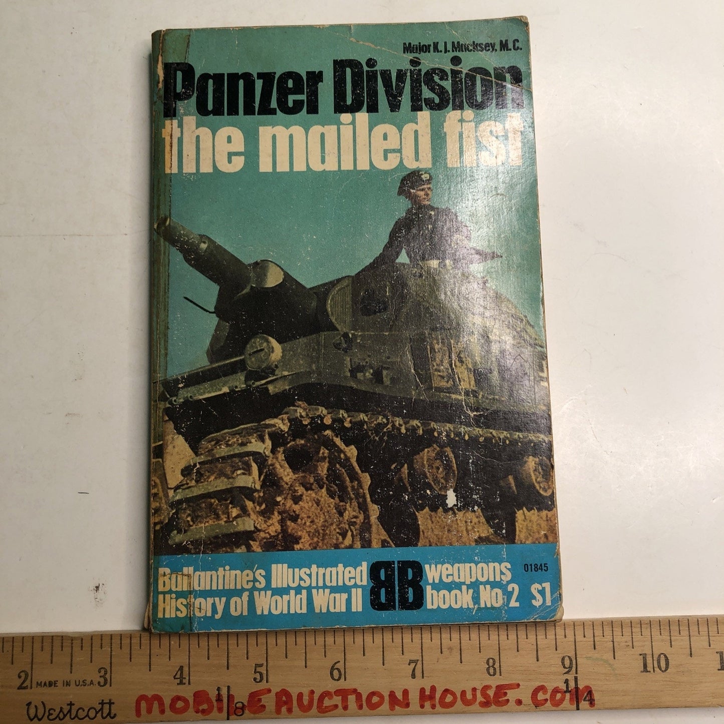 PANZER DIVISION The Mailed Fist BALLANTINE'S WEAPONS BOOK #2 WW2 by Macksey