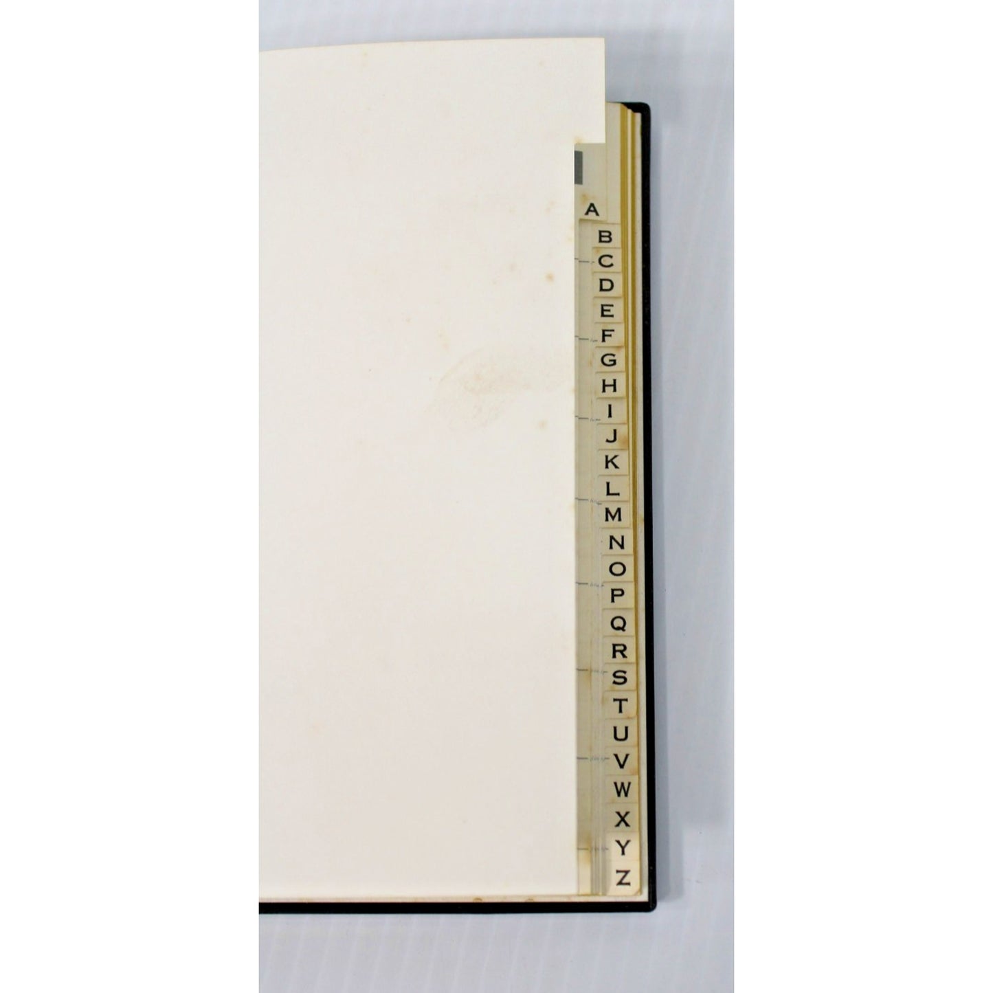 Nakatani Brothers Shokai Yamanaka Black Lacquerware Address Book, Unused