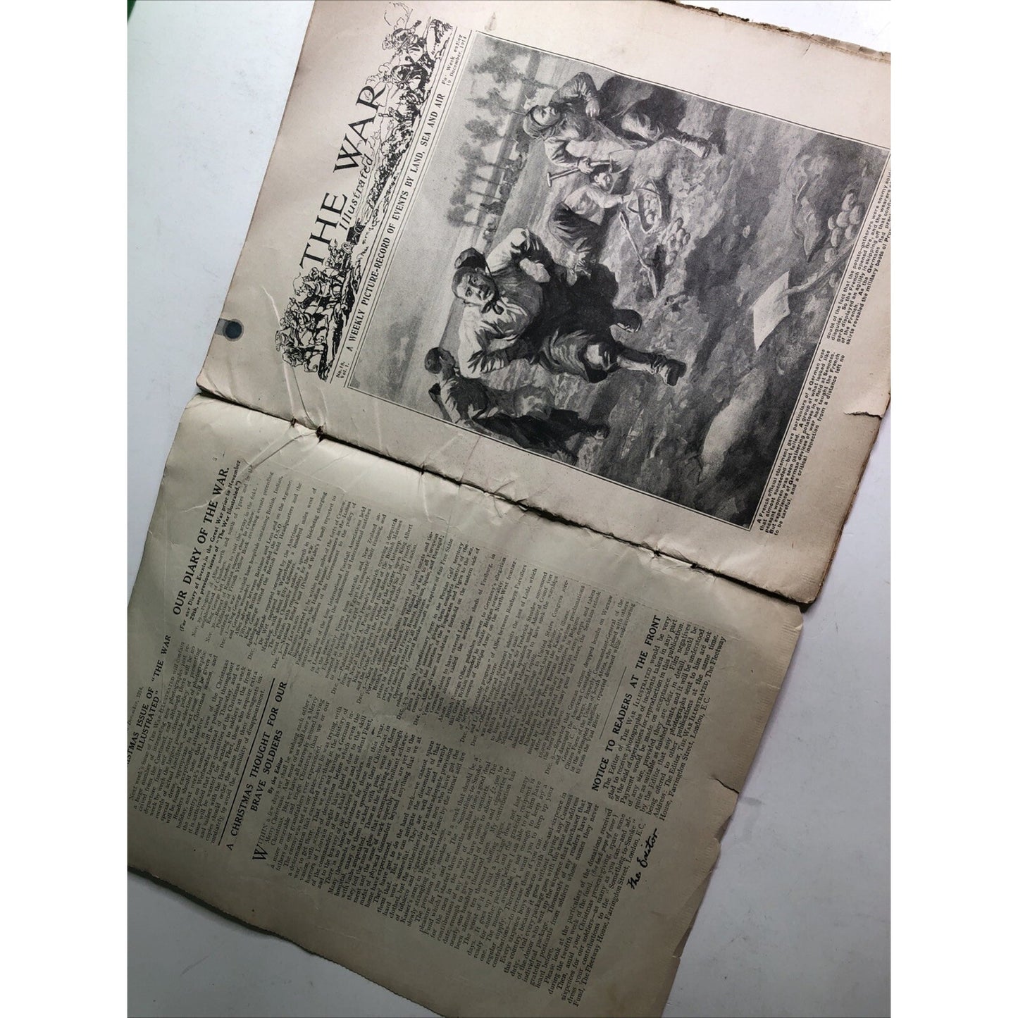 December 1914 The War Illustrated No. 18 WW1 Era Newspaper Periodical