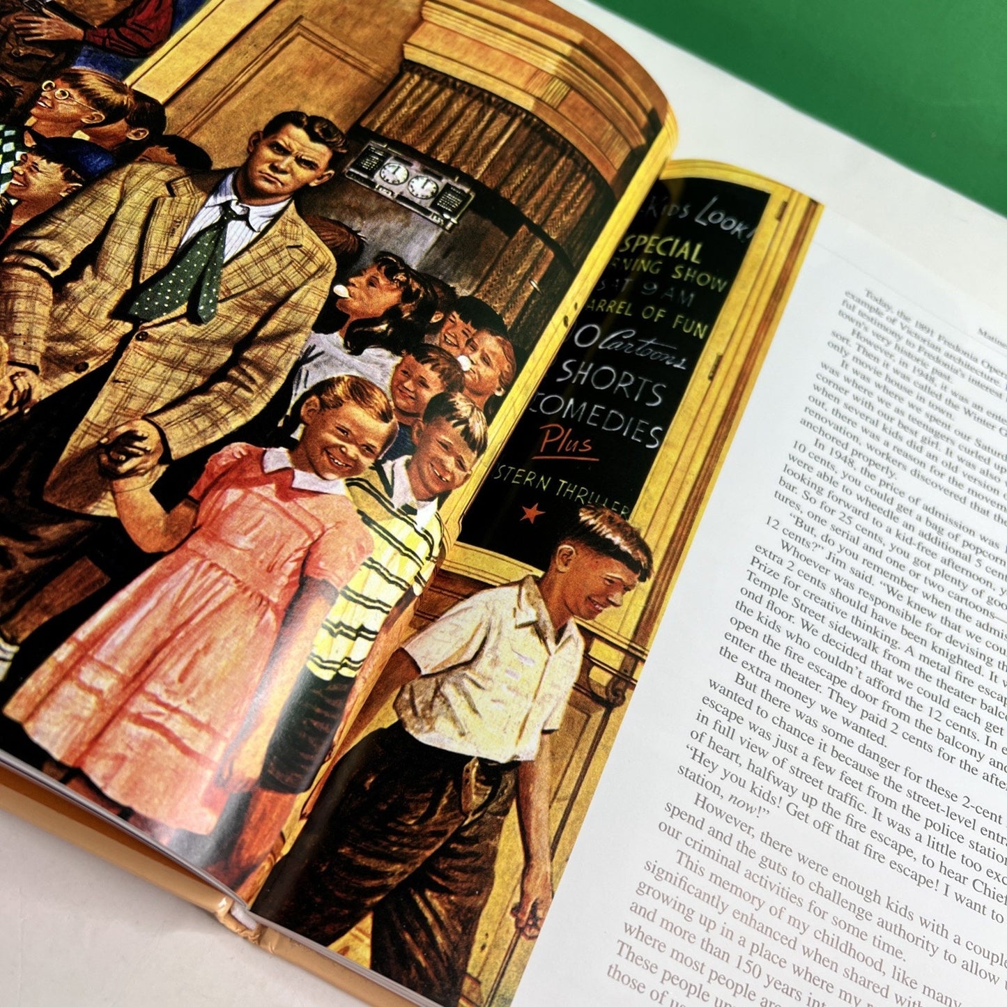 Saturdays in the Good Old Days HC Norman Rockwell Art House of White Birches HC