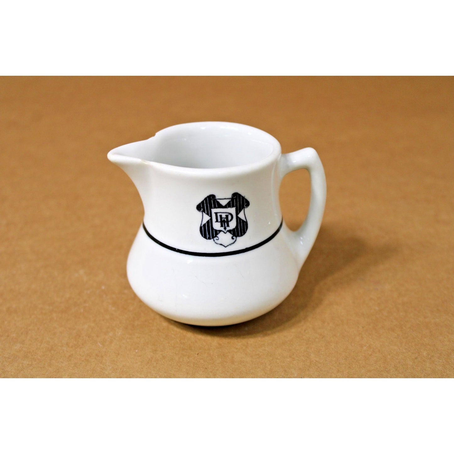 Vintage Shenango China Restaurant Ware Creamer, Dinkler Hotel, Atlanta