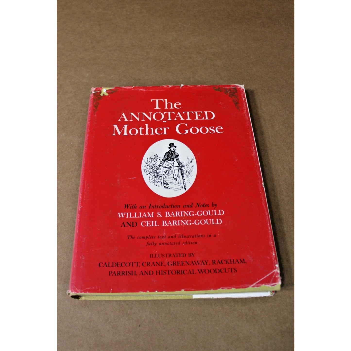 1962 The Annotated Mother Goose, Illustrated Maxfield Parrish, Caldecott