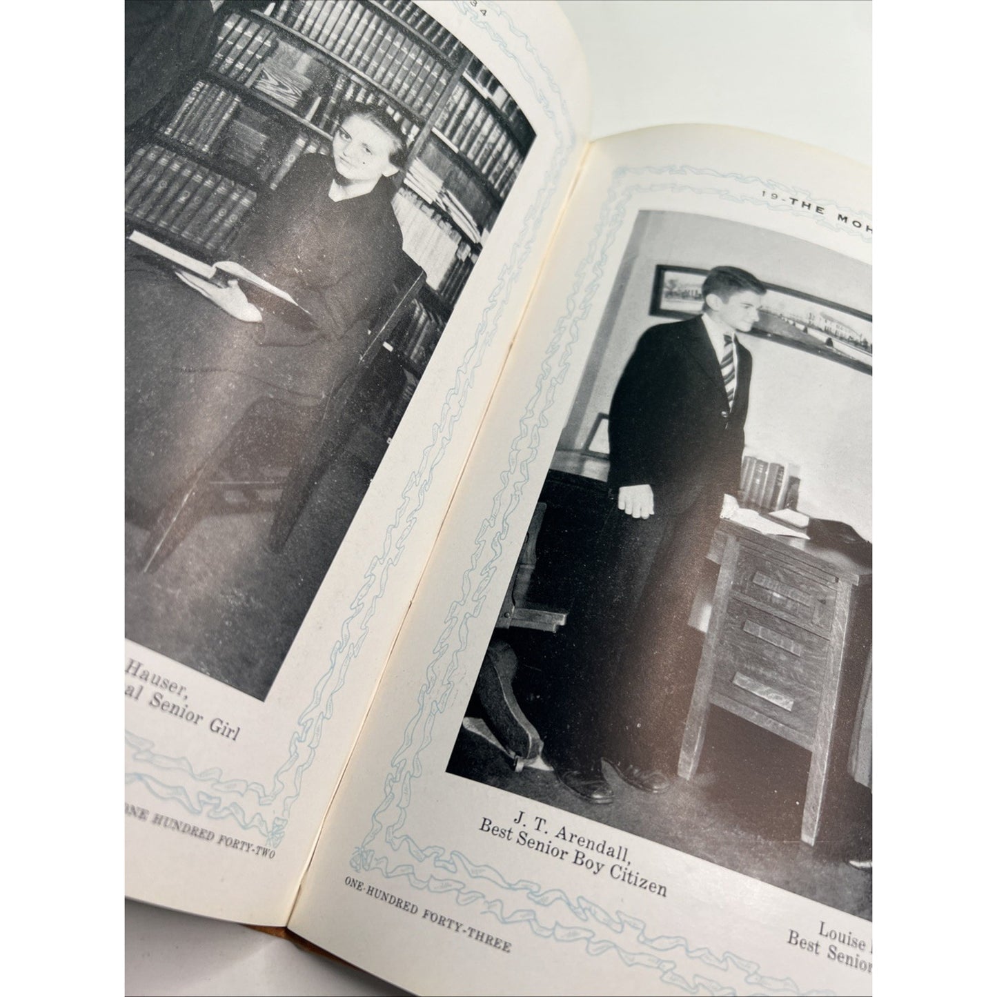 1934 Mohian Murphy High School Yearbook Mobile AL Alabama