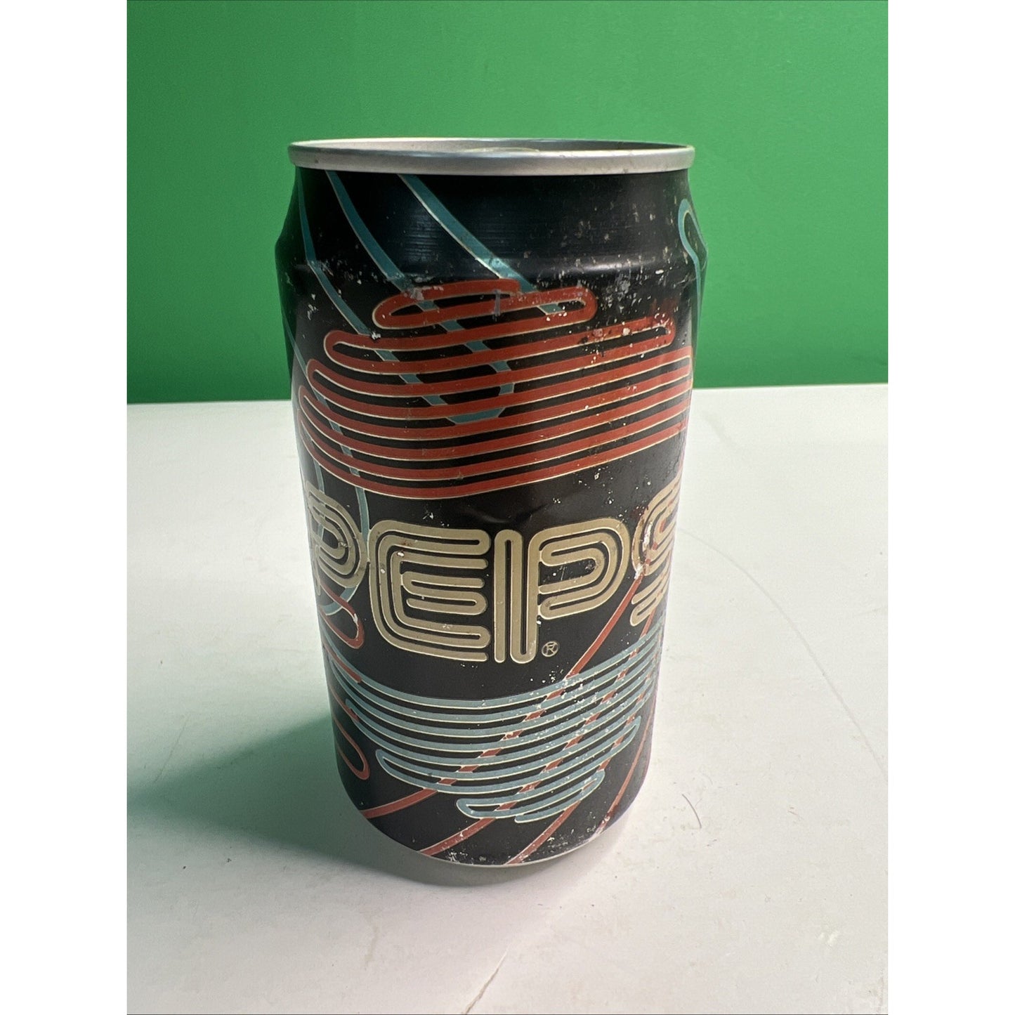 12 oz. PEPSI Cans COOL CANS Neon spells SEX Vintage 1990 Aluminum Empty
