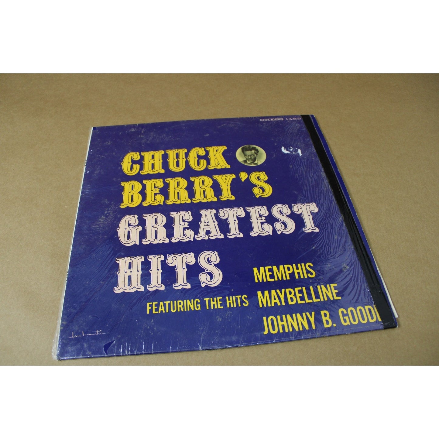 Chuck Berry Greatest Hits LP Vinyl Album Chess 1964 LP-1485 33 1/3 RARE!