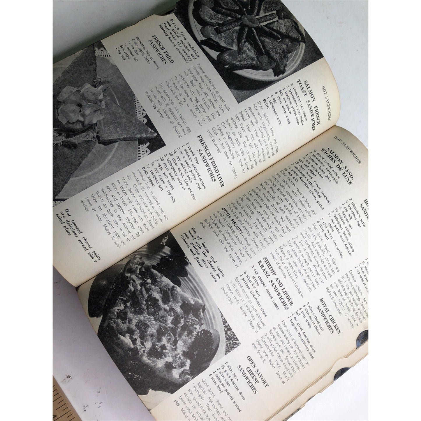 Norge Binding of Culinary Arts Institute Encyclopedic Cookbook Recipes Menu