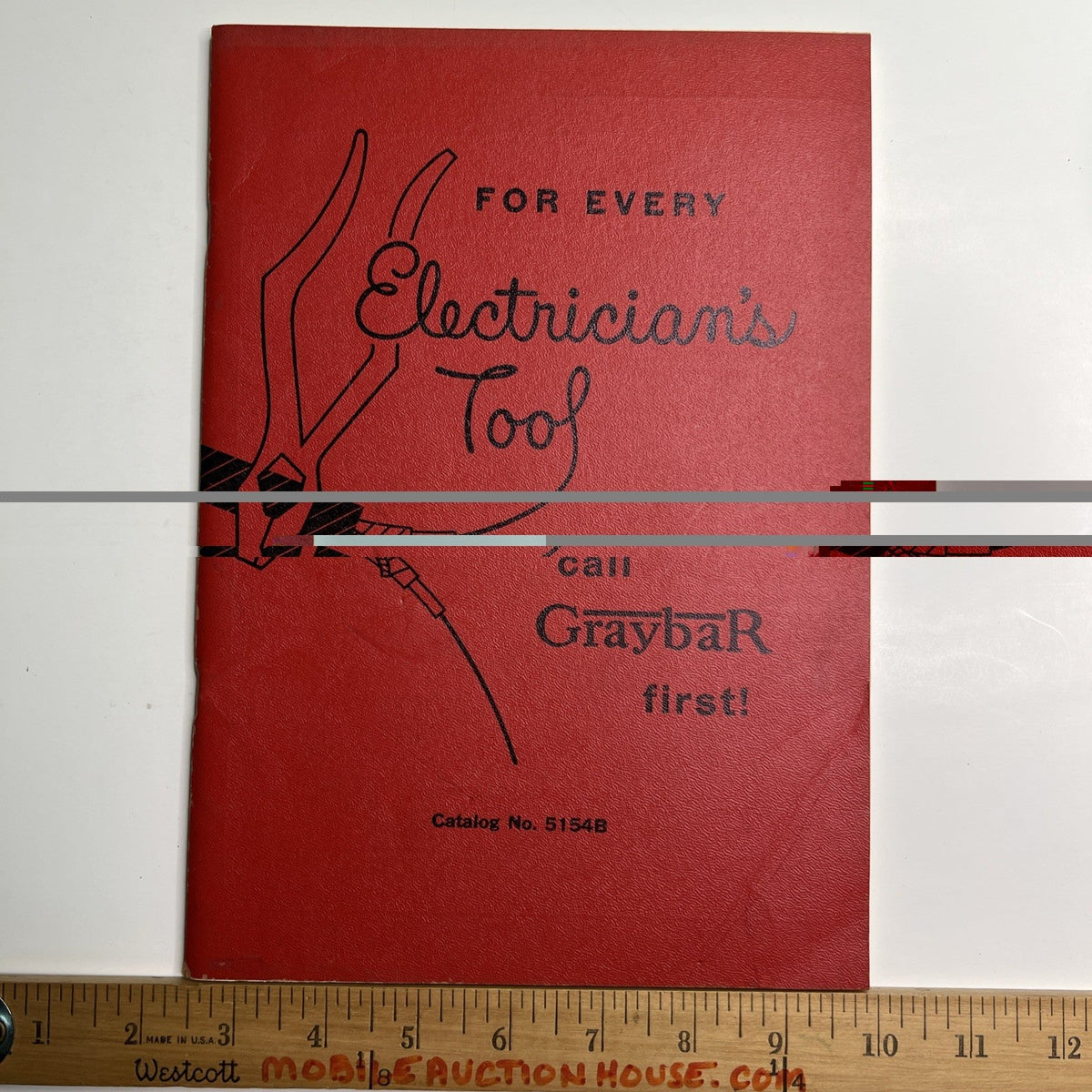 Vintage Graybar Catalog #5154B 1955 Electrician’s Tools 80 Pages Illustrated