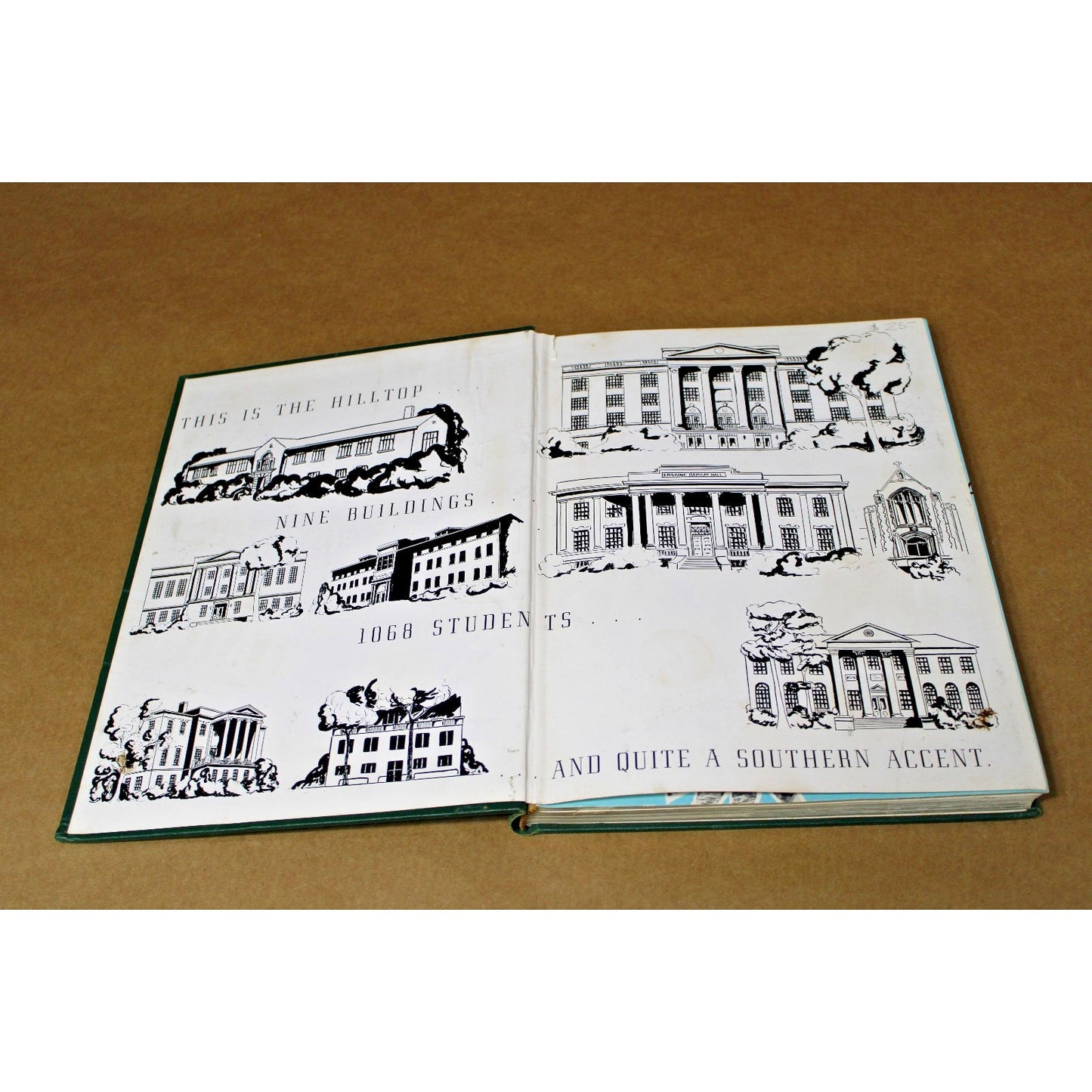 1950 Birmingham Southern College Yearbook, The Southern Accent, UMC, Now Closed
