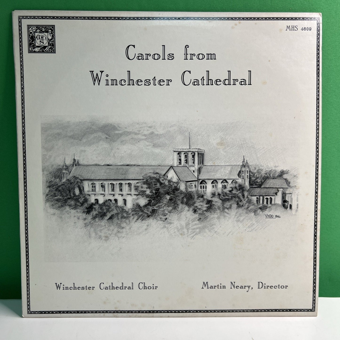 MHS 4609 Carols From Winchester Cathedral Choir 1982 LP Vinyl Record