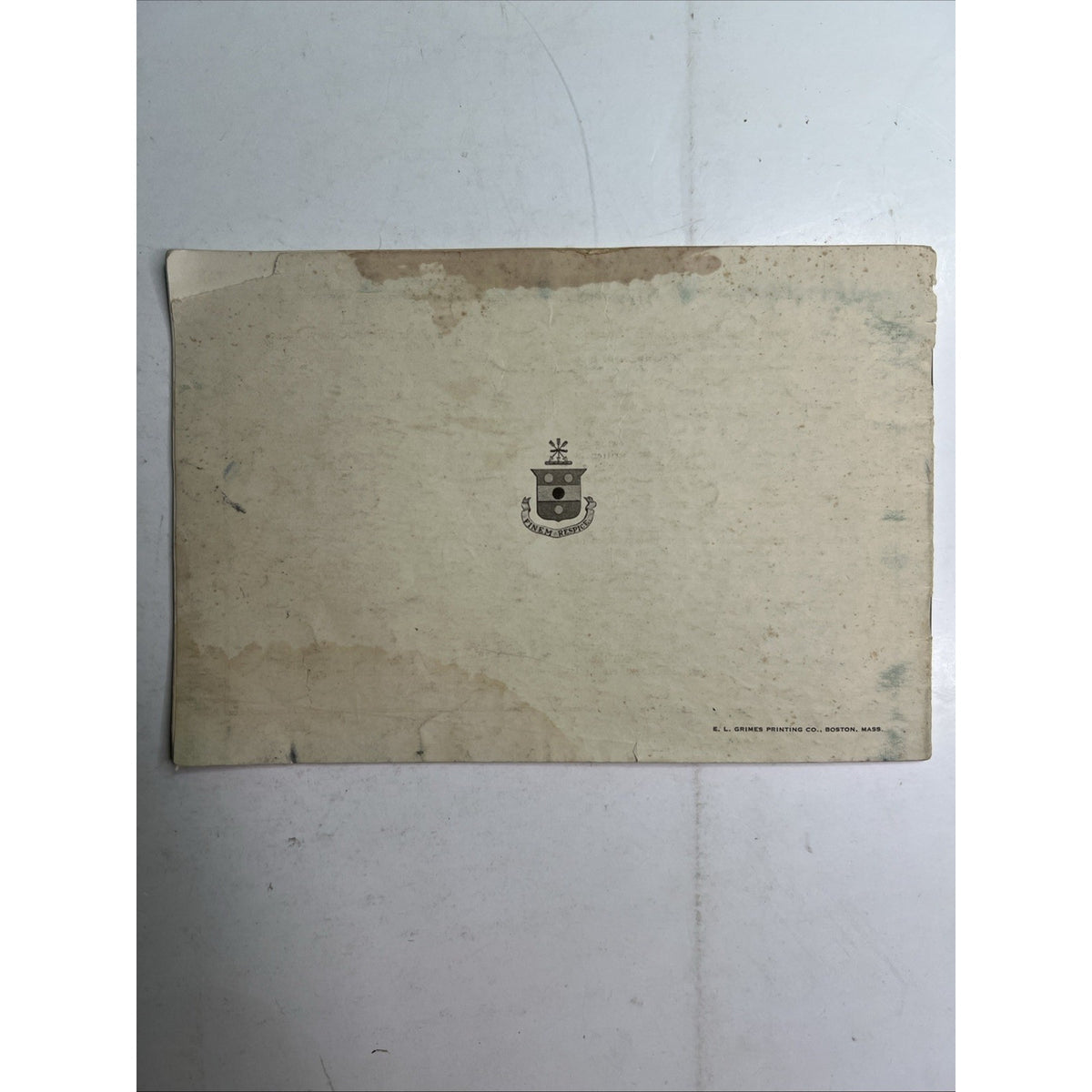 Vintage Booklet Ye Olde Fayerbanke House Of Dedham Massachusetts Built In 1636