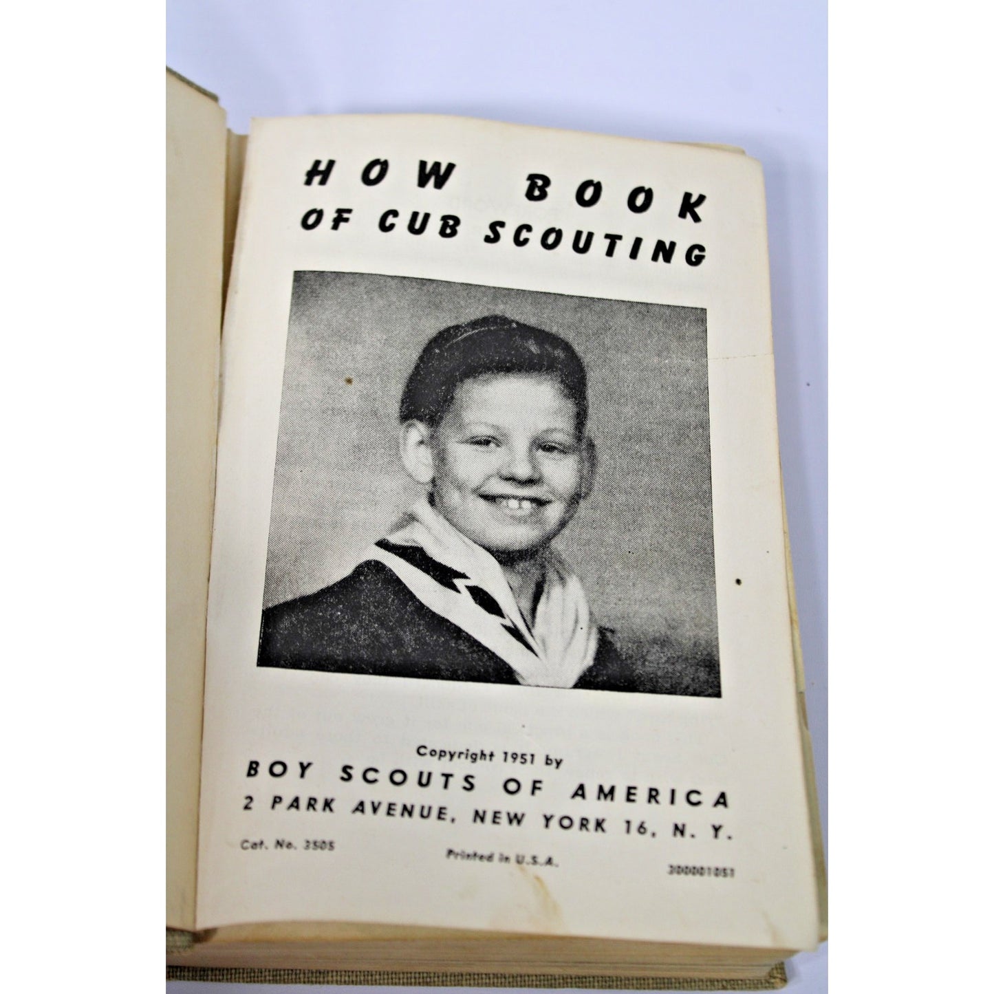 How Book of Cub Scouting- Boy Scouts of America (BSA) 1951, Scouting, Leadership