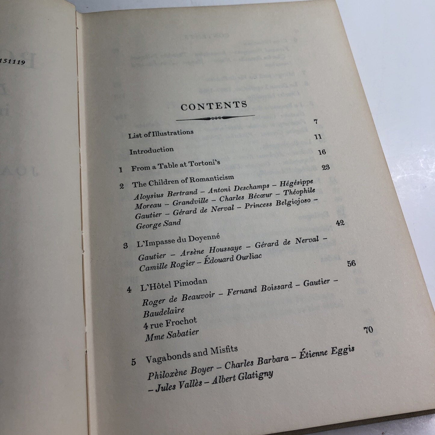 BOHEMIANS: LA VIE BOHEME PARIS, 1830-1914 Richardson 1st American Edition First