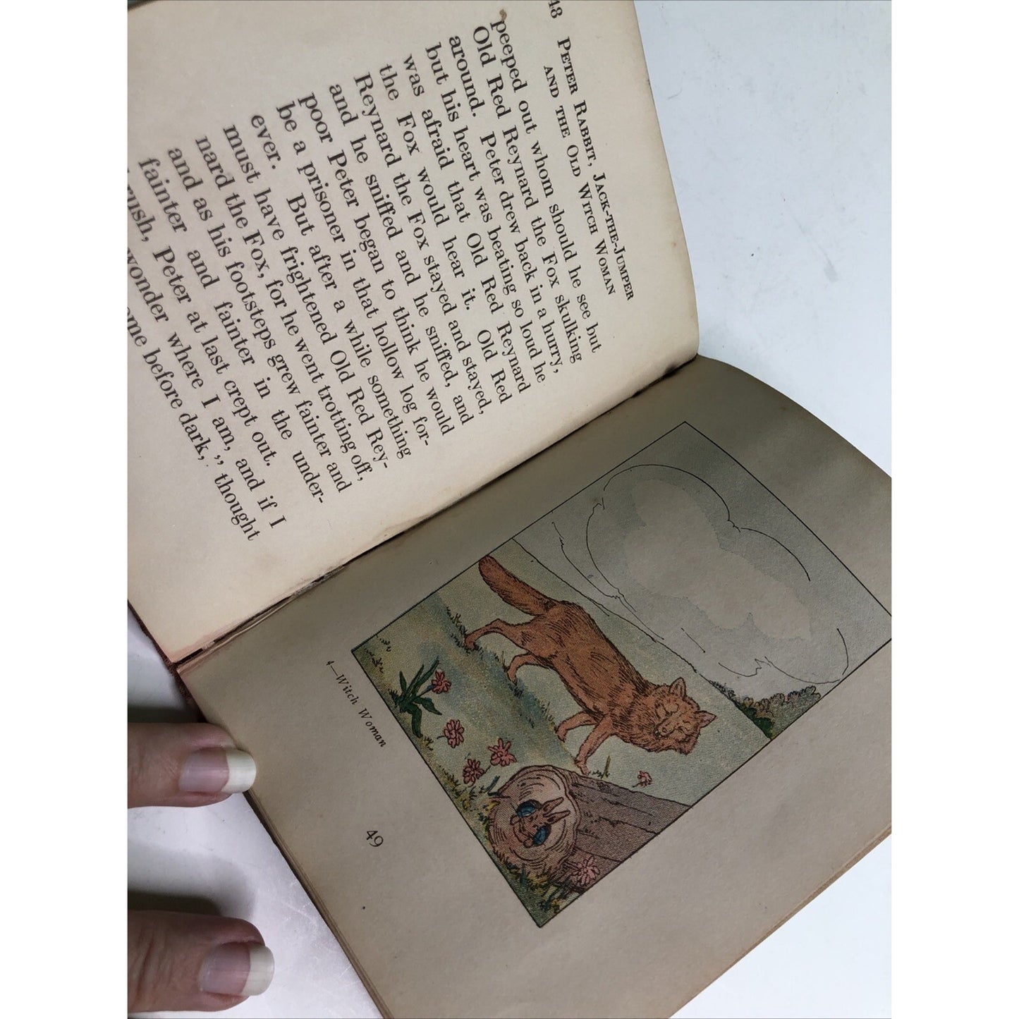 PETER RABBIT Jack The Jumper & The Old Witch Woman 1923 Linda Stevens Almond