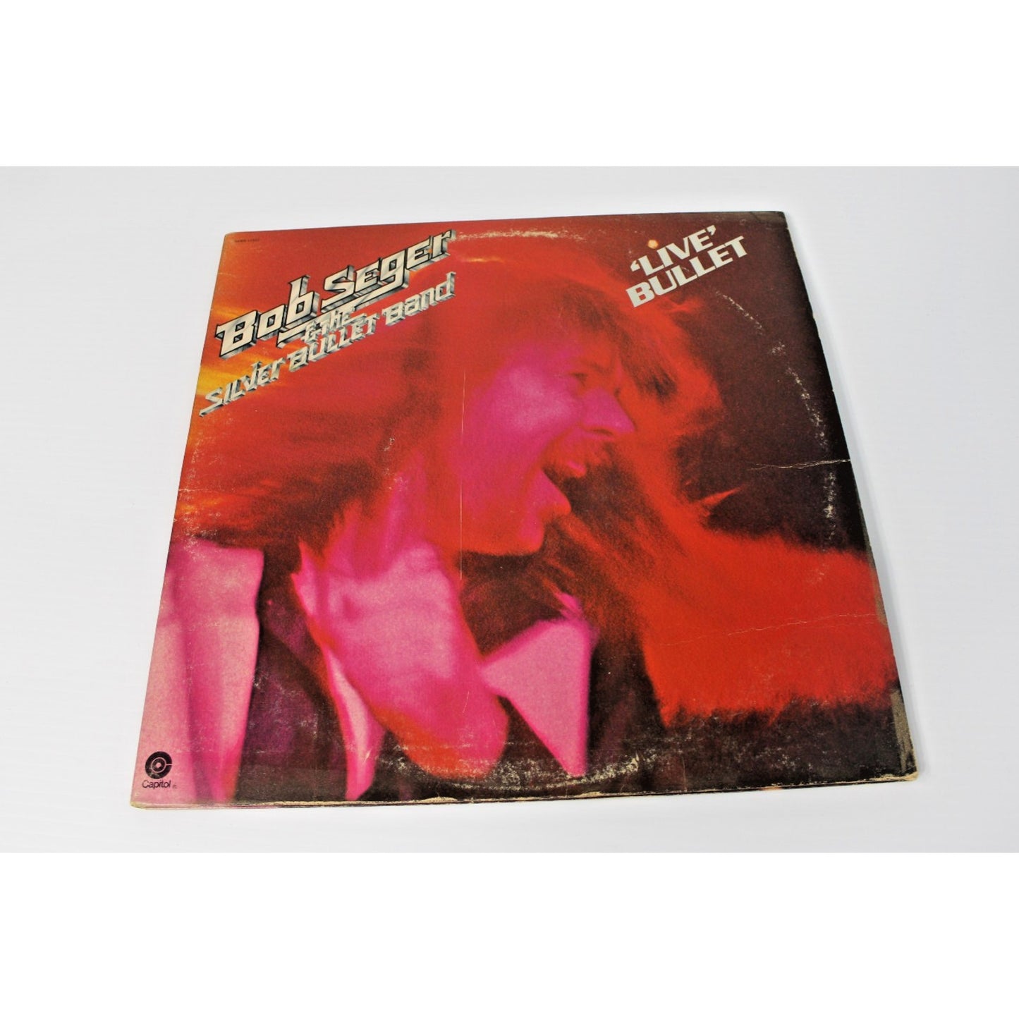 2 LP Lot- Bob Seger & The Silver Bullet Band- Against The Wind & Live Bullet