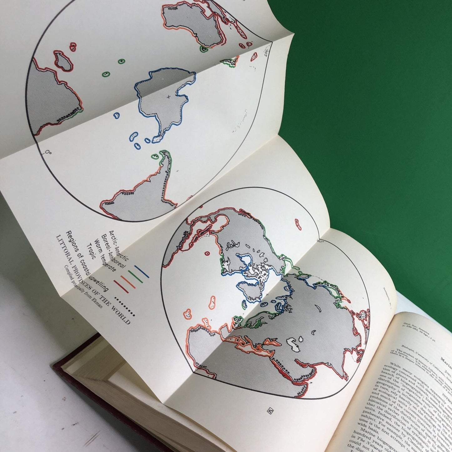 1957 Treatise Marine Ecology Paleoecology Vol. 1 Illus. Maps Geological Society