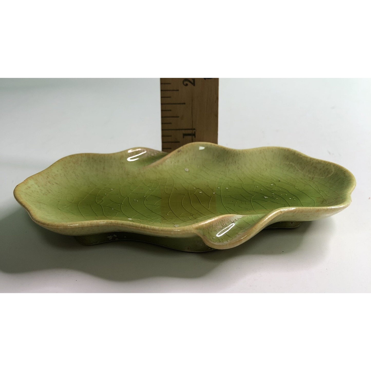 Rare Vintage Pinewood Pottery ASHTRAY TRINKET TRAY By EDITH HARWELL Fairhope AL