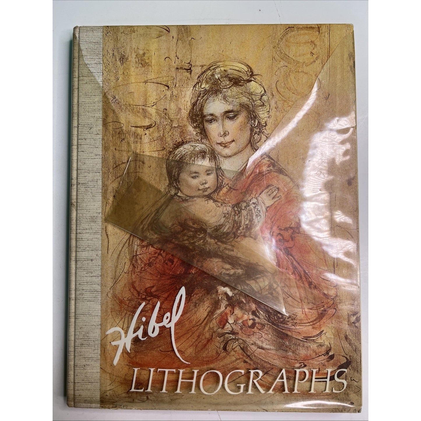 Hibel Lithographs 1977 FIRST EDITION Hardcover Book by Theodore Plotkin Vintage