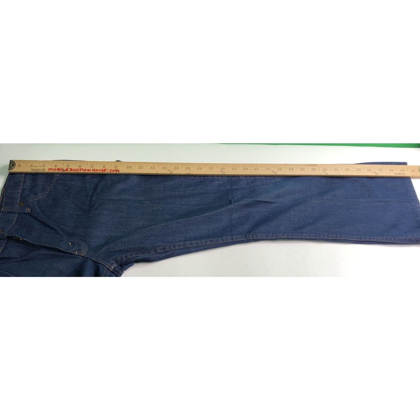 Vintage JC Penney Denim Jeans Size 16 Husky Boot Cut 30x34 Pants 25 Inch Inseam