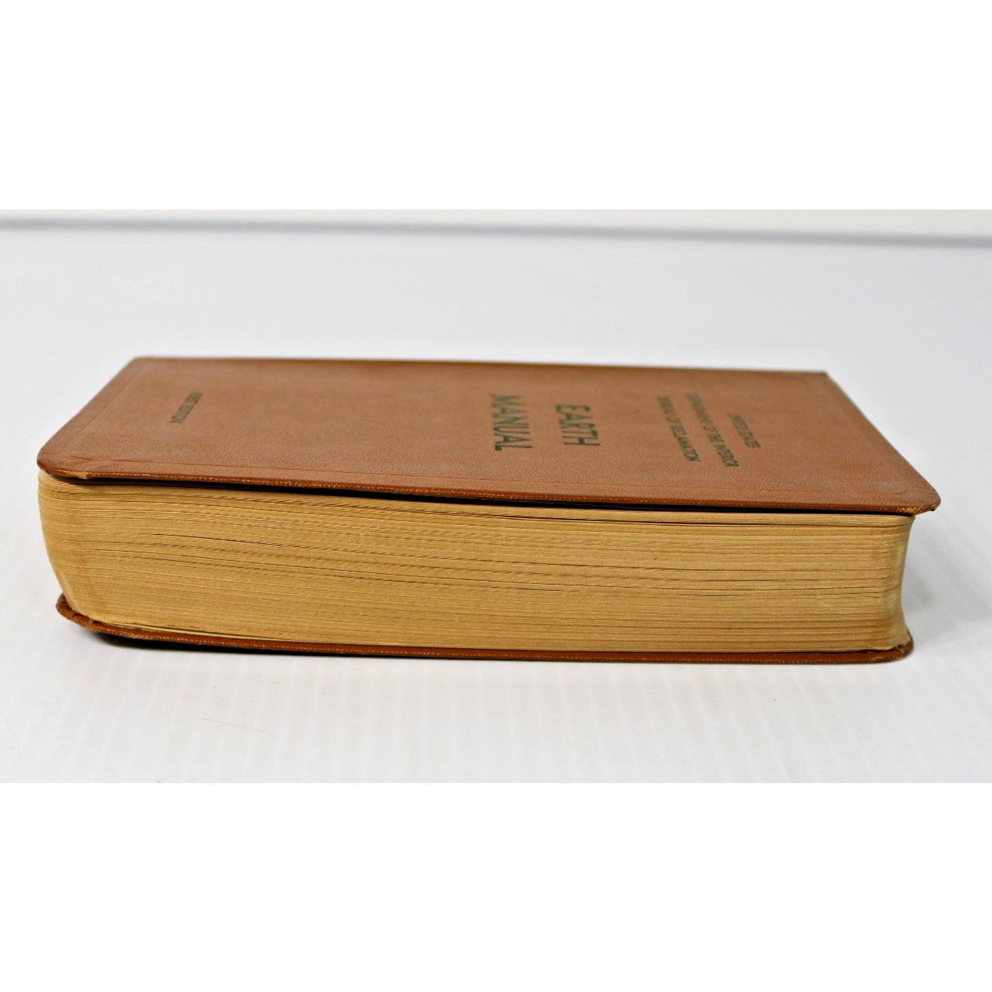 1960 Earth Manual- U.S. Dept. of the Interior Bureau of Reclamation, 1st Edition