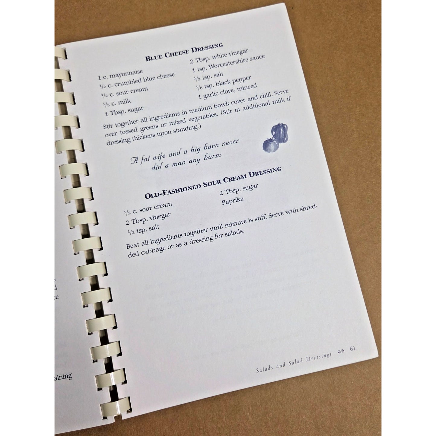 Vintage The Beverly Lewis Amish Heritage Cookbook - 200+ Recipes, Comb-Bound