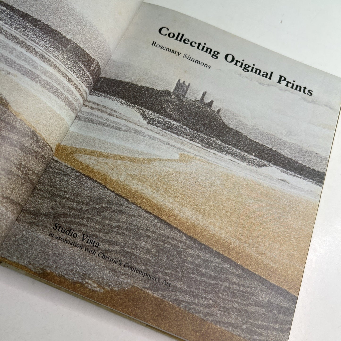 Collecting Original Prints by Rosemary Simmons 1981 HC DJ Studio Vista