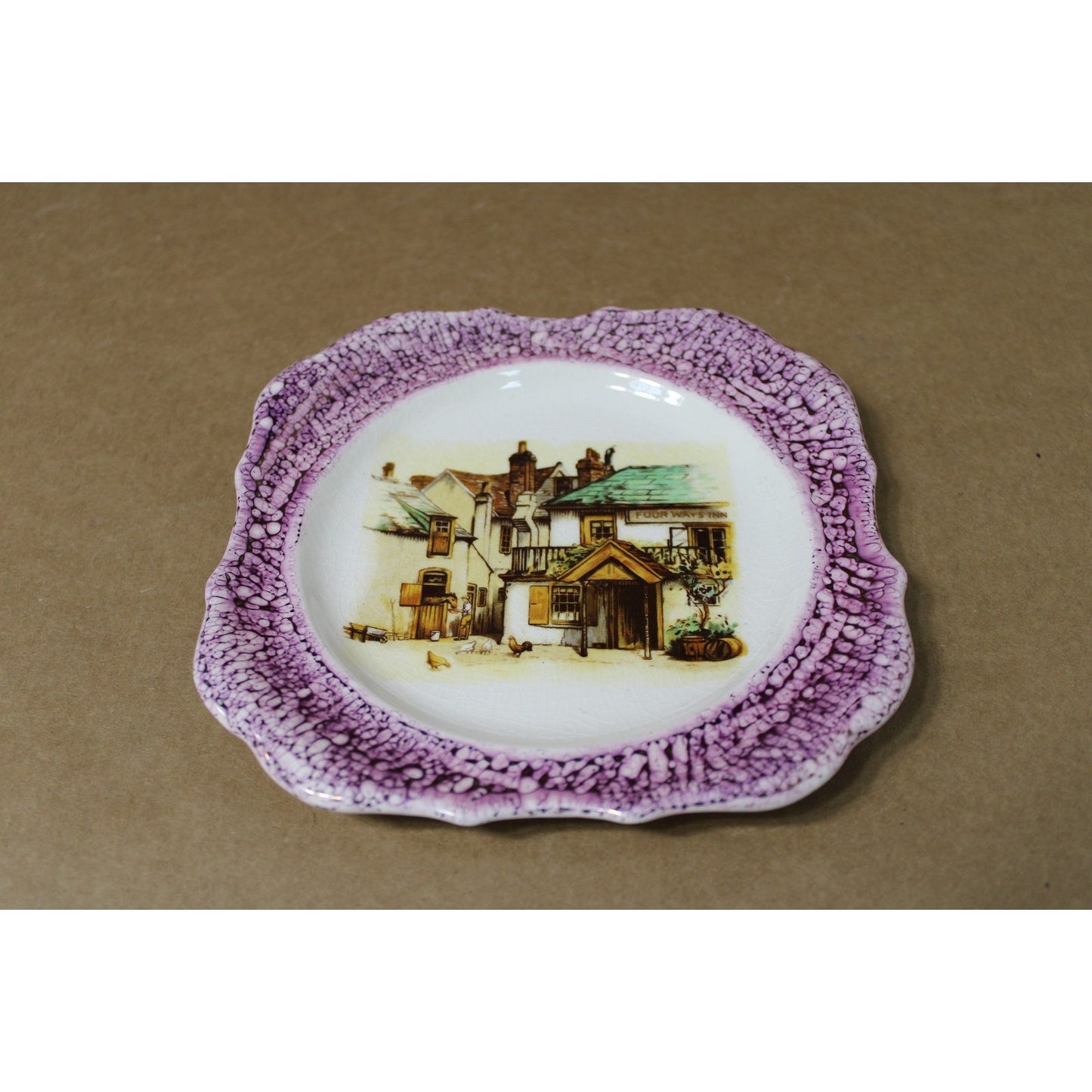 Vintage Lancaster-Sandland English Ware, Hanley, England 6" Plate Transferware