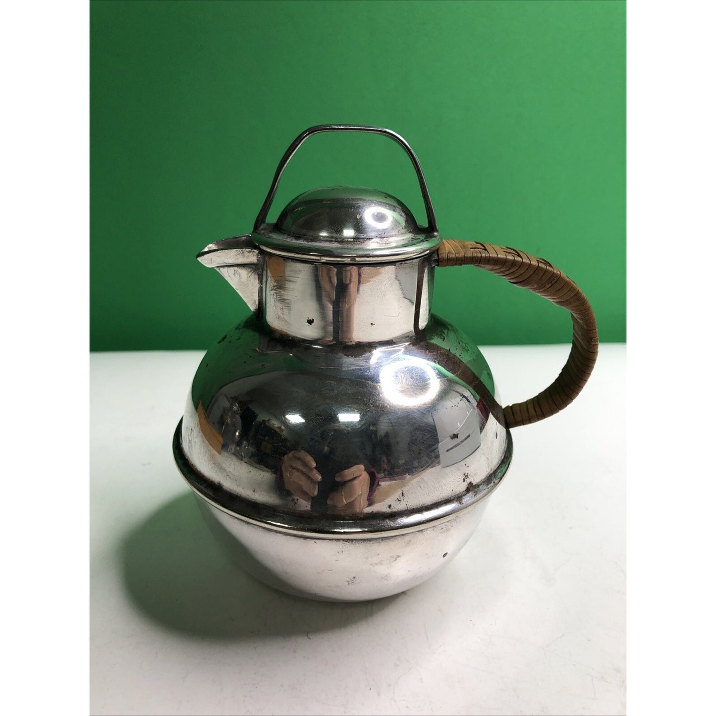Vintage Barbour Silver Plate International Co. Tea Pot Or Syrup Pitcher