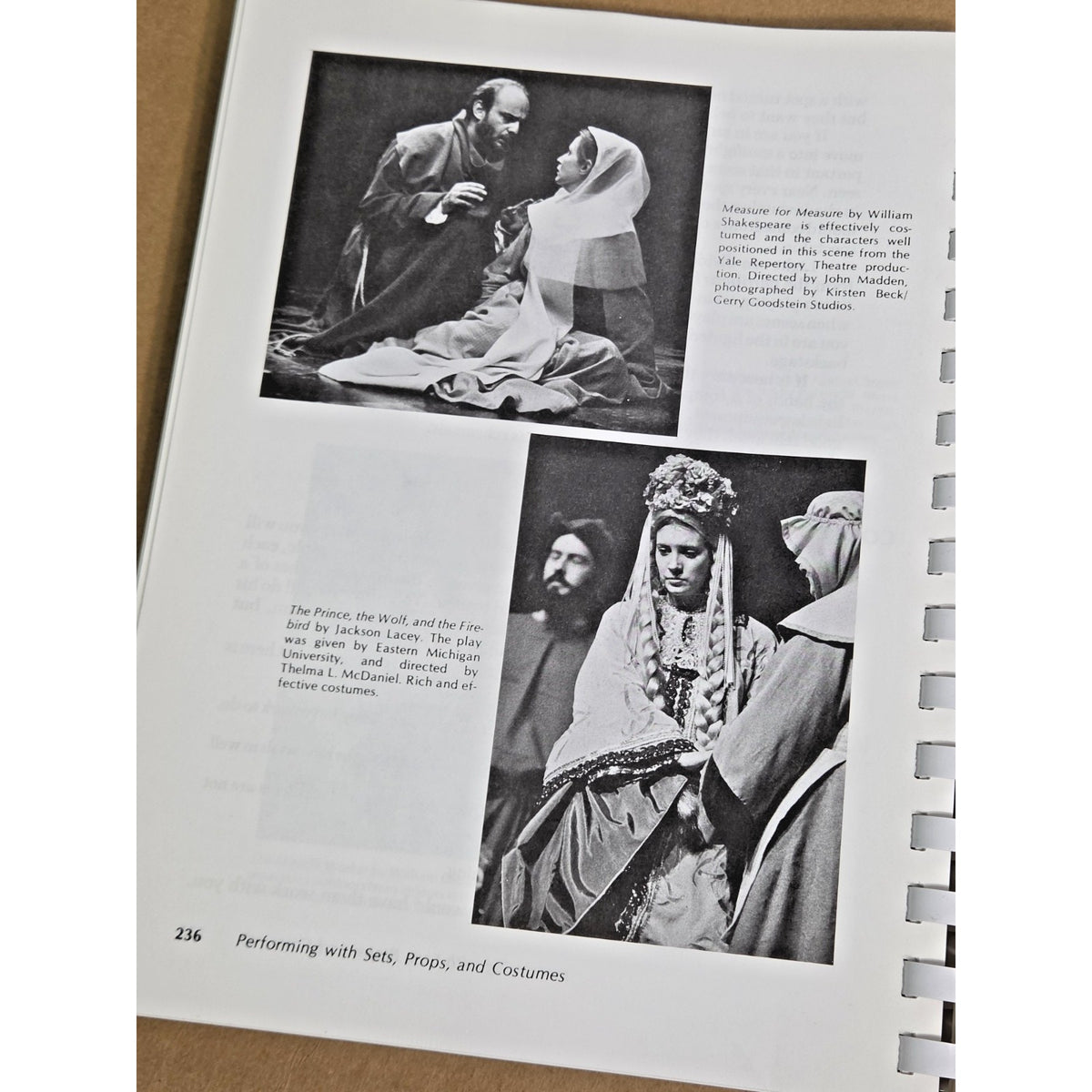 Vintage "Rehearsal: Principles & Practice of Acting" 6th Ed 1983 Franklin/Dixon
