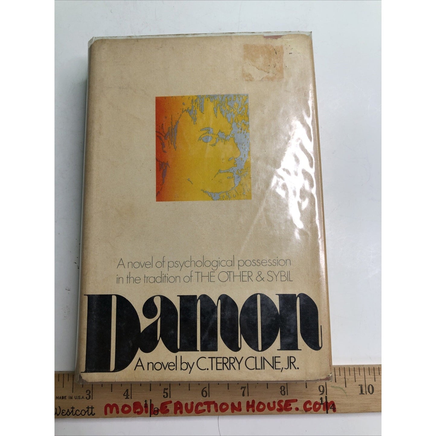 C Terry CLINE, Jr DAMON Signed By Author 1st Edition 1975 HC DJ